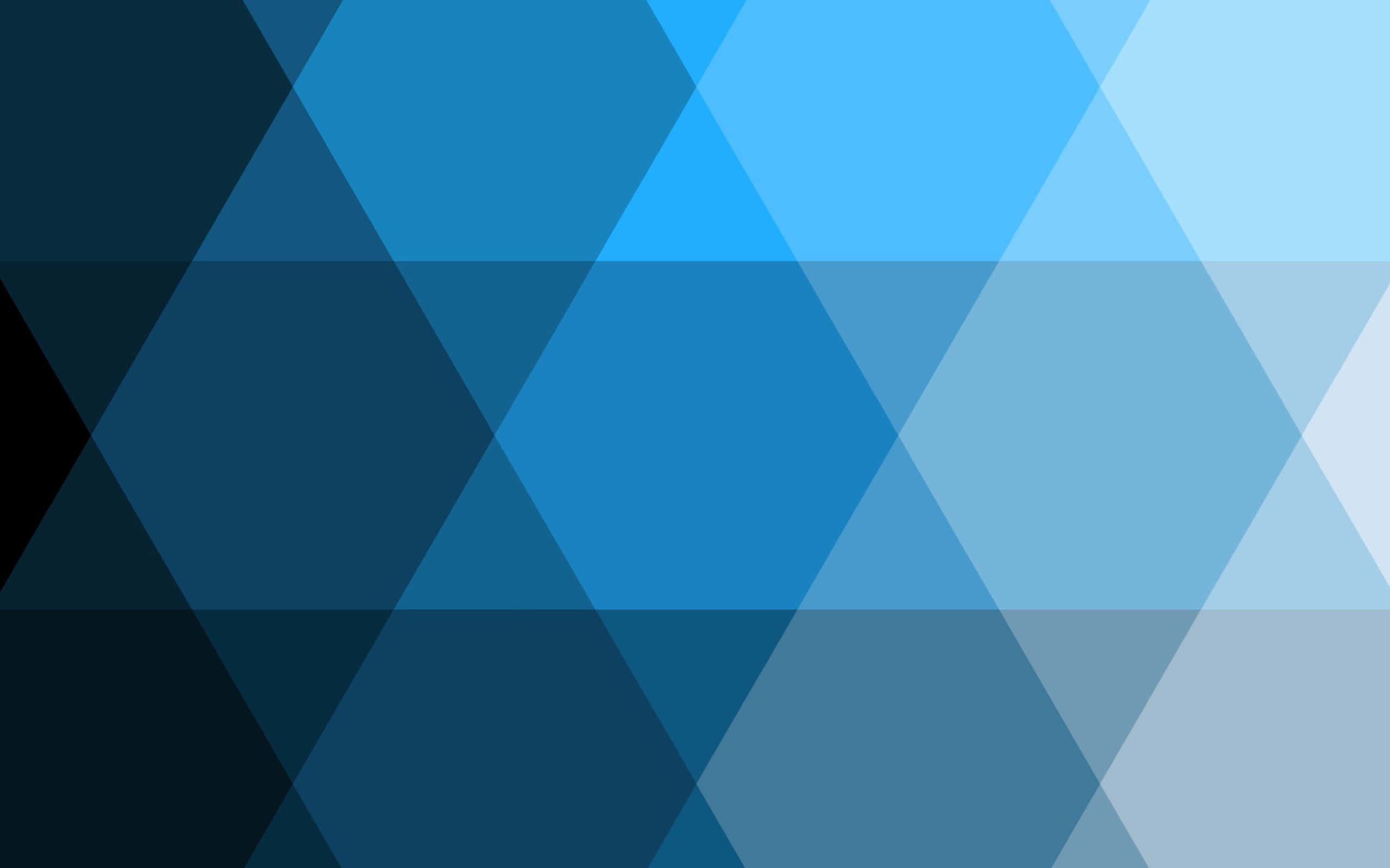 Simple Minimalist, blue diamonds, triangles, 2K Desktop Wallpaper