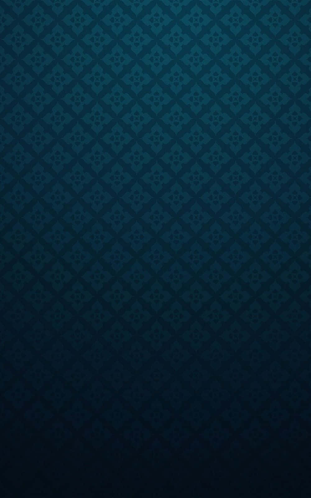 Simple Pattern iPhone, navy blue, repeating ornate diamond patterns, HD Phone Wallpaper