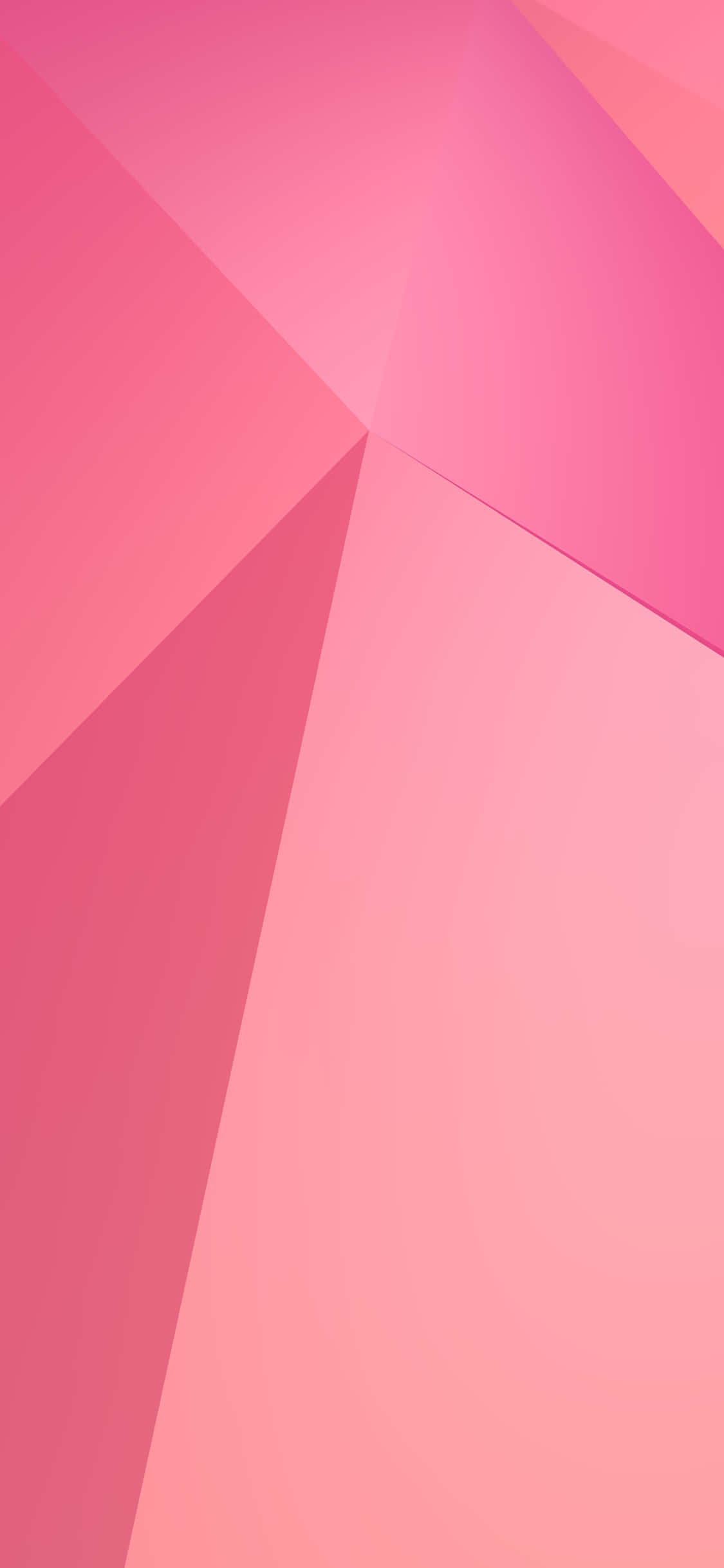 iPhone, minimalist abstract wallpaper, soft pink geometric planes, Full HD Phone Wallpaper