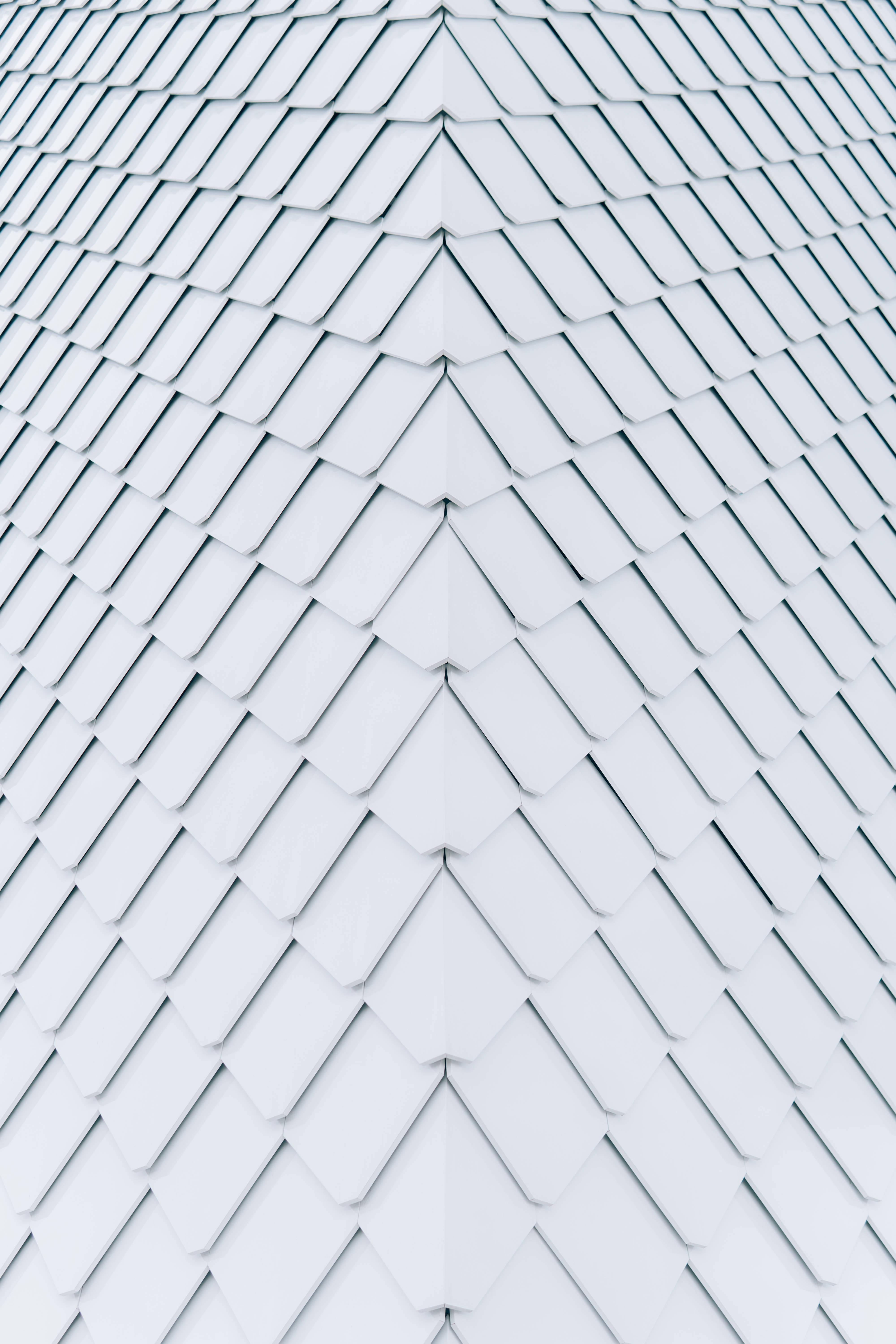 iPhone, white, overlapping roof shingles, 5K Phone Wallpaper