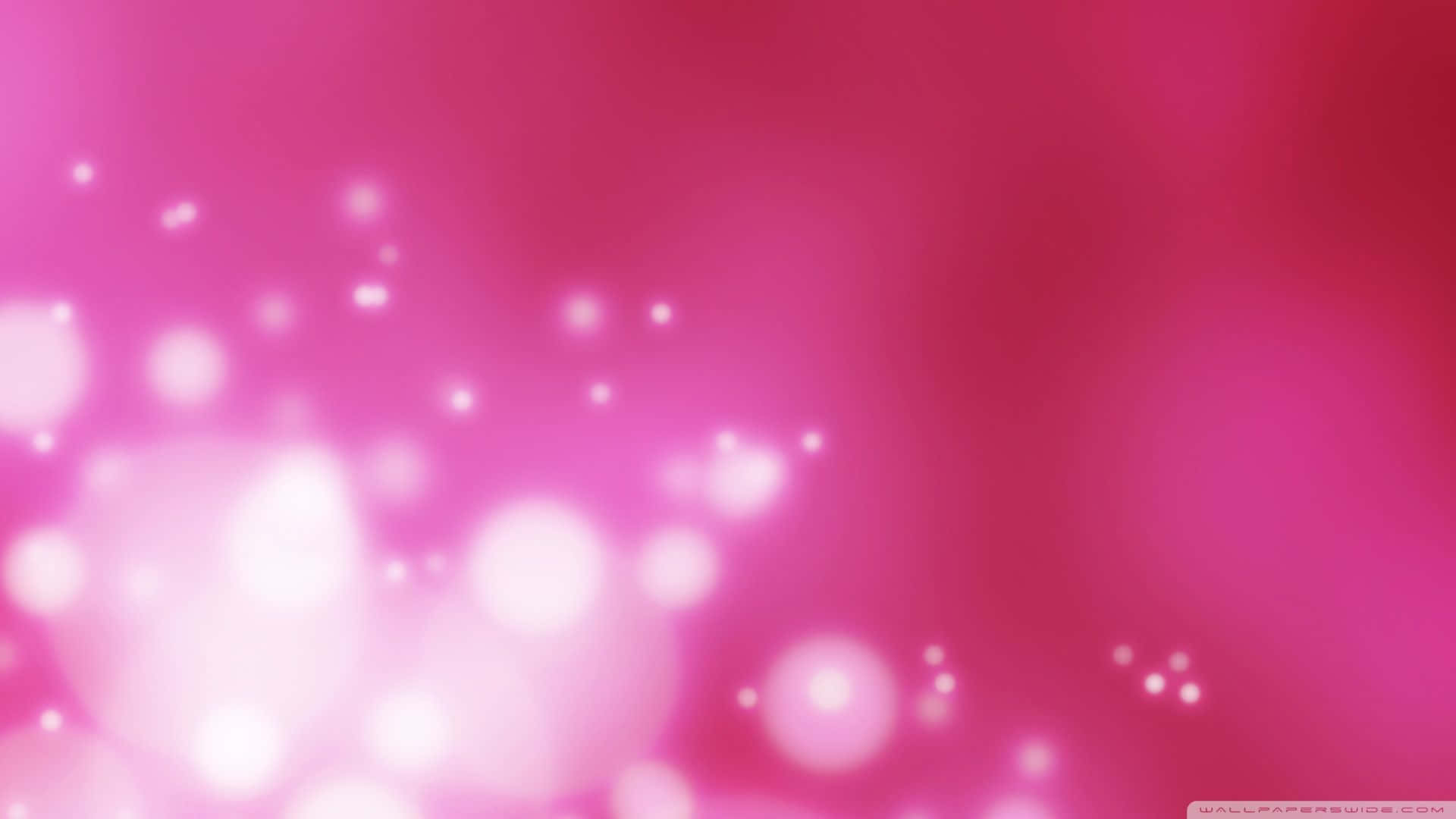 pink, gradient, bokeh lights, Full HD Desktop Wallpaper
