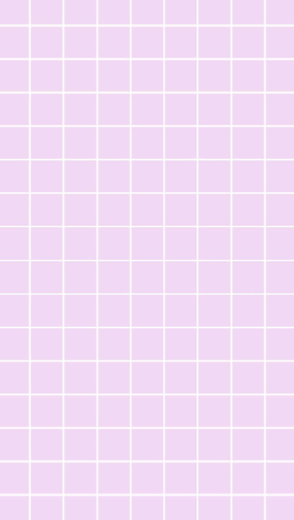 soft lavender background, crisp white grid lines, uniform squares, HD Phone Wallpaper