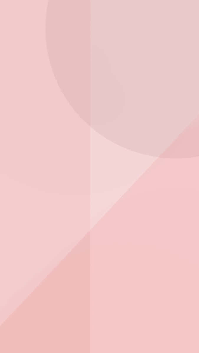 Simple Pink Aesthetic, pastel pink, translucent circles, SD Phone Wallpaper