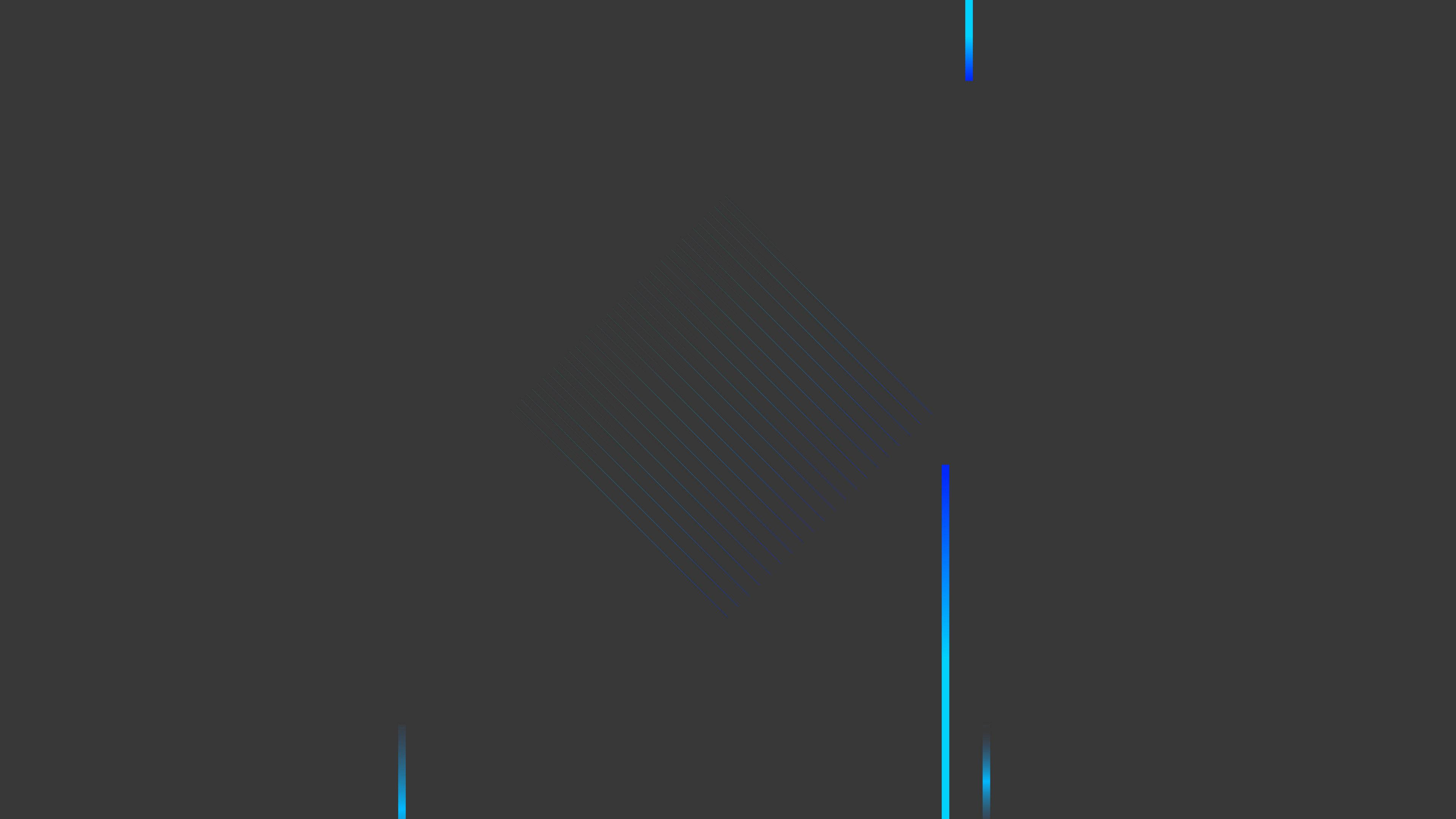 slanted blue lines, glowing vertical blue lines, diagonal gradient patterns, 4K Desktop Wallpaper