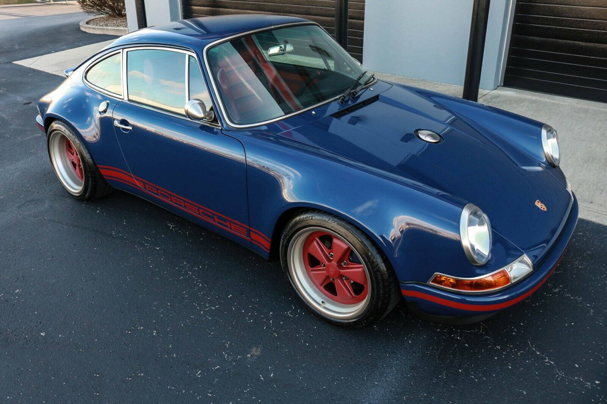 Night Blue, Singer Porsche, Porsche 911, Full HD Desktop Wallpaper