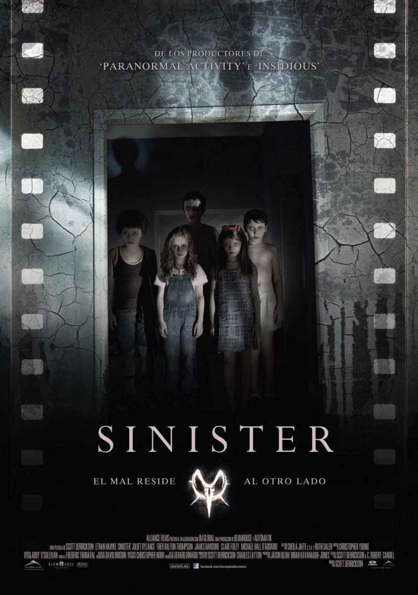 Sinister, children, dark doorway, SD Phone Wallpaper