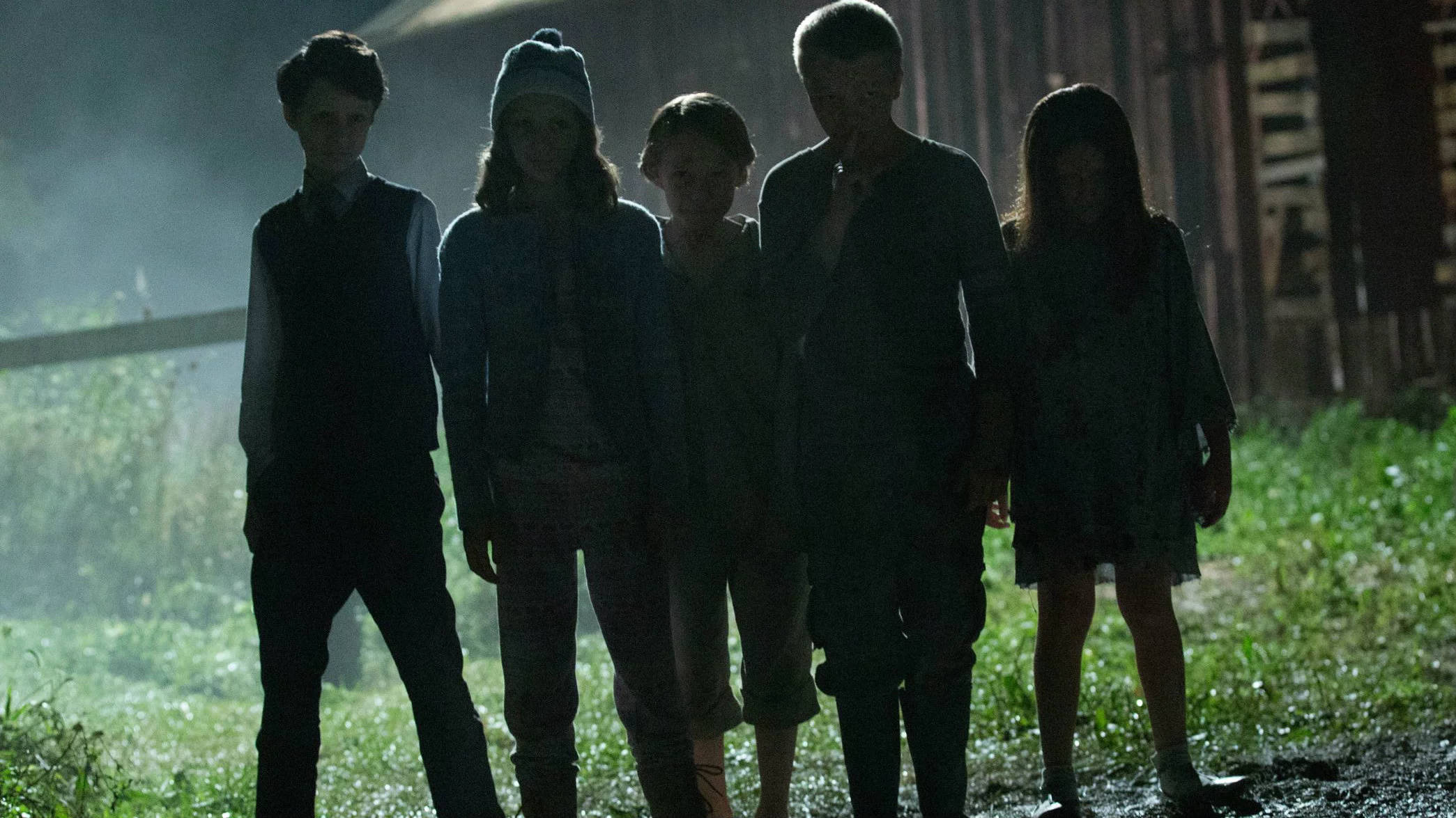 Sinister 2, five children, misty field, Full HD Desktop Wallpaper