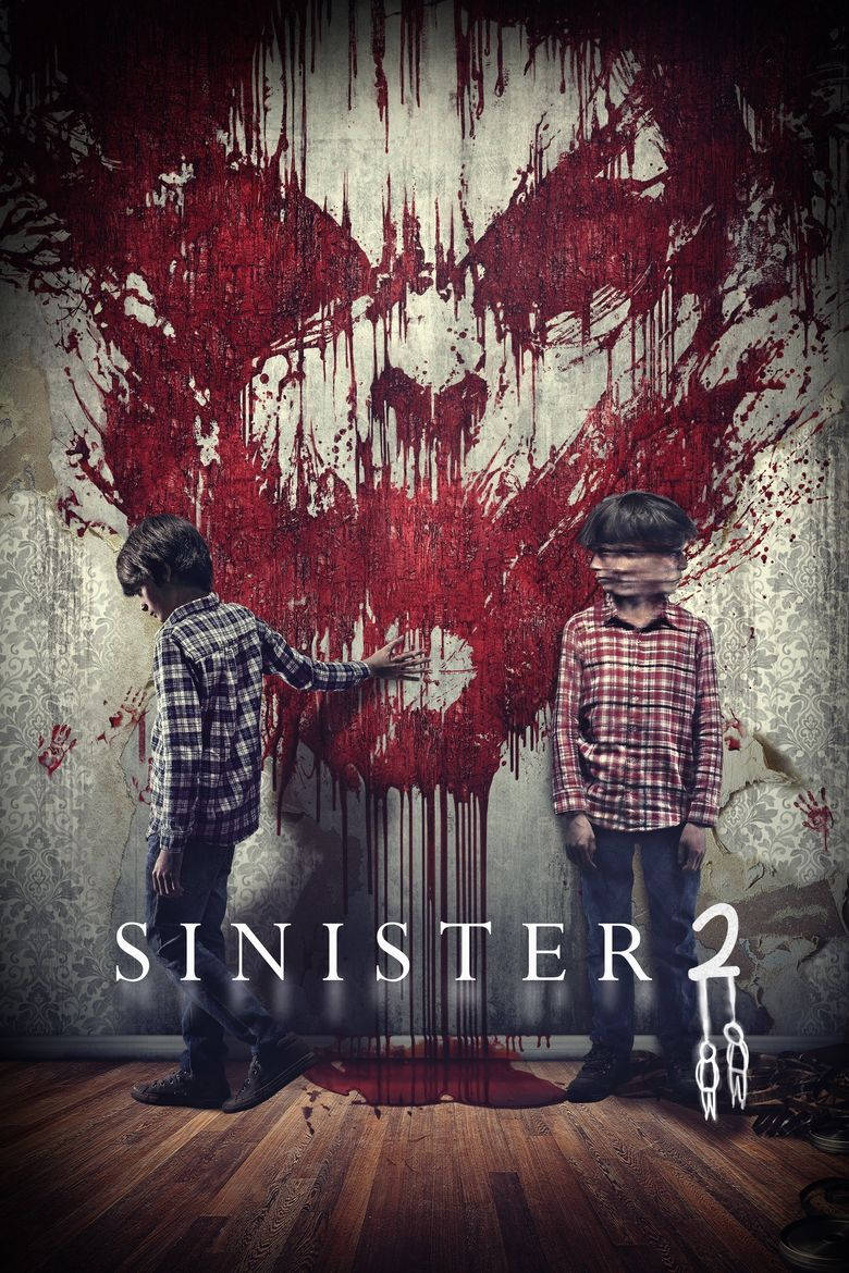 Sinister 2, demonic face, red paint, SD Phone Wallpaper