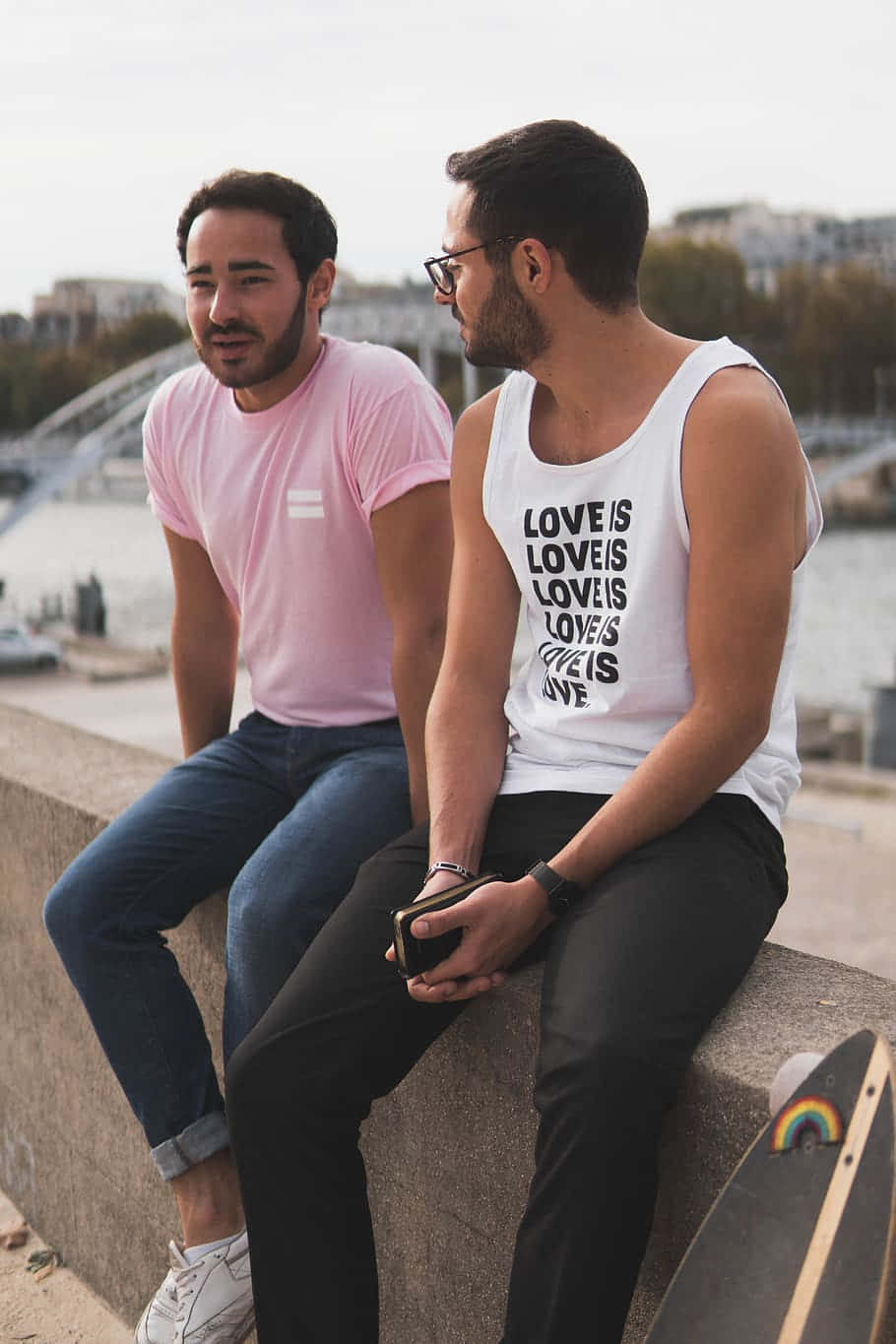 LGBT, pink shirt, equality symbol, HD Phone Wallpaper