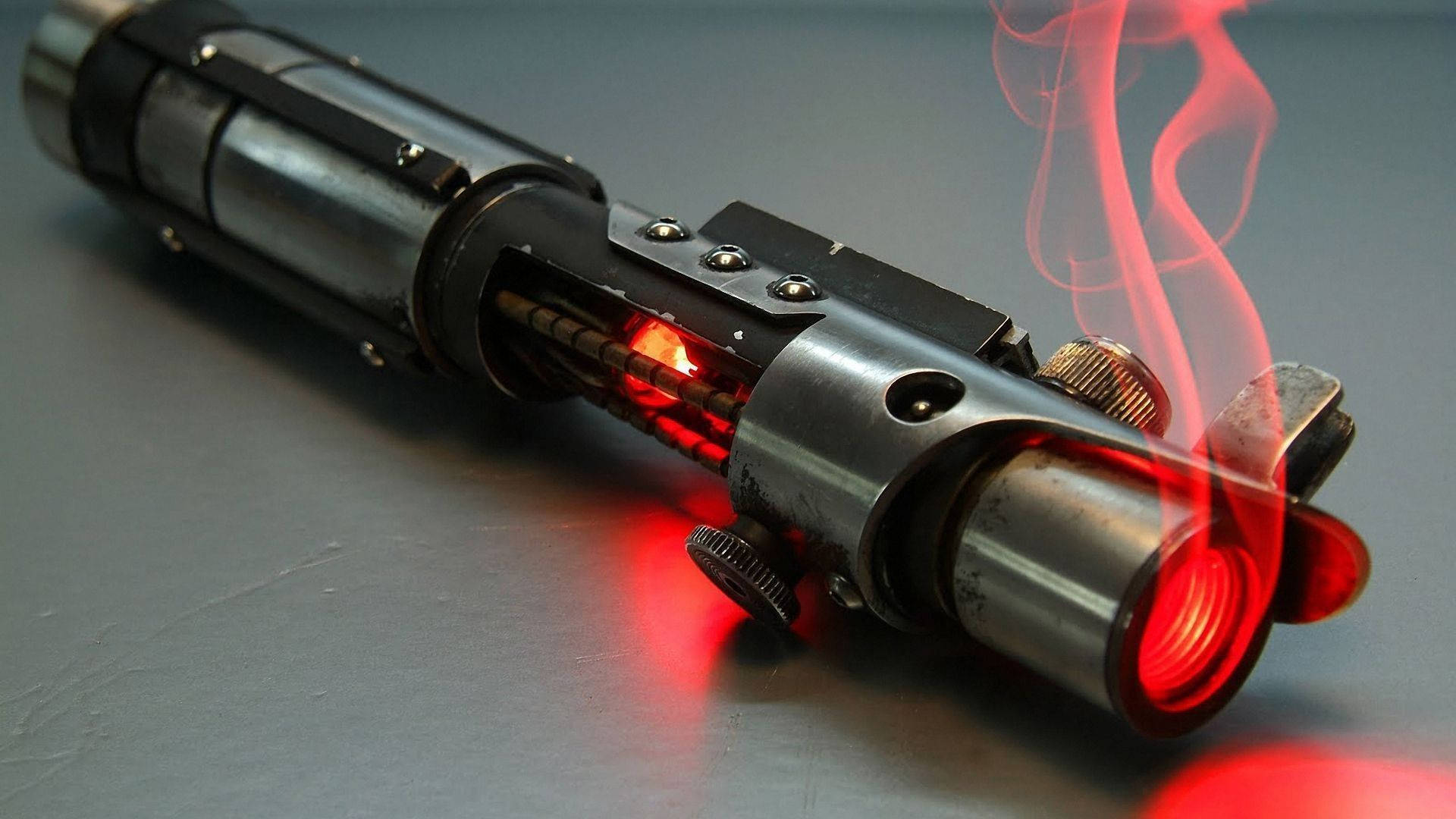 Sith, red lightsaber, glowing blade, Full HD Desktop Wallpaper