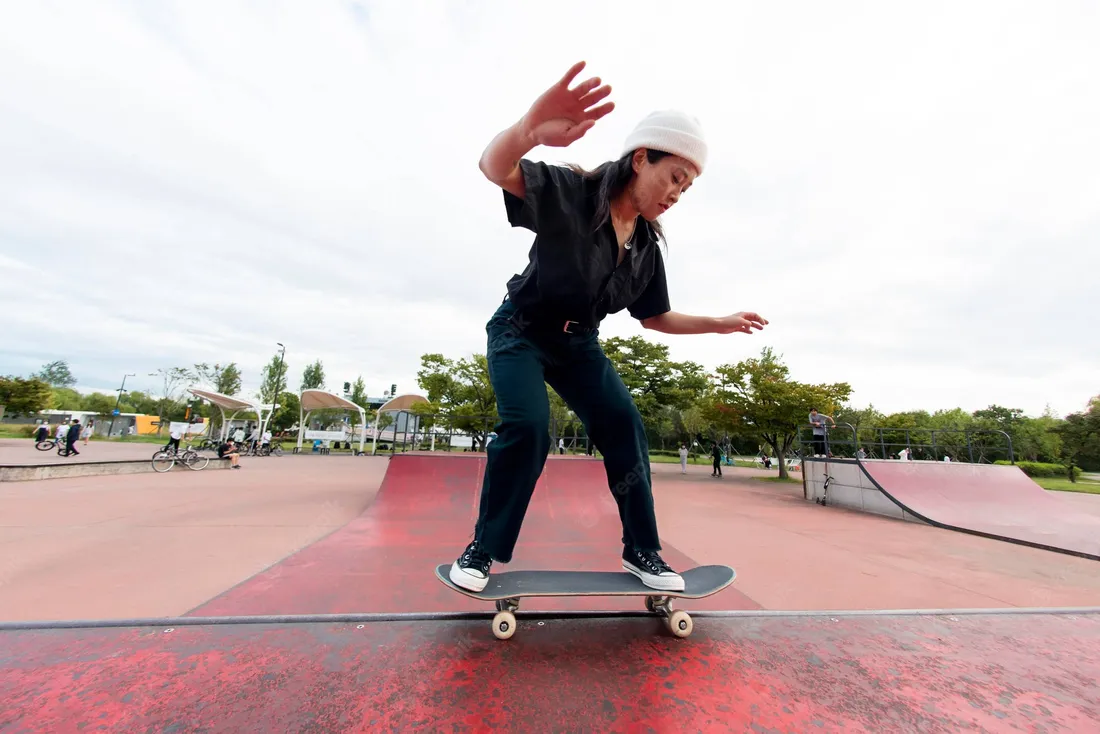 Skateboarding