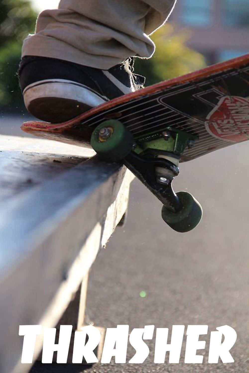 skateboarder, skateboard, green wheels, HD Phone Wallpaper