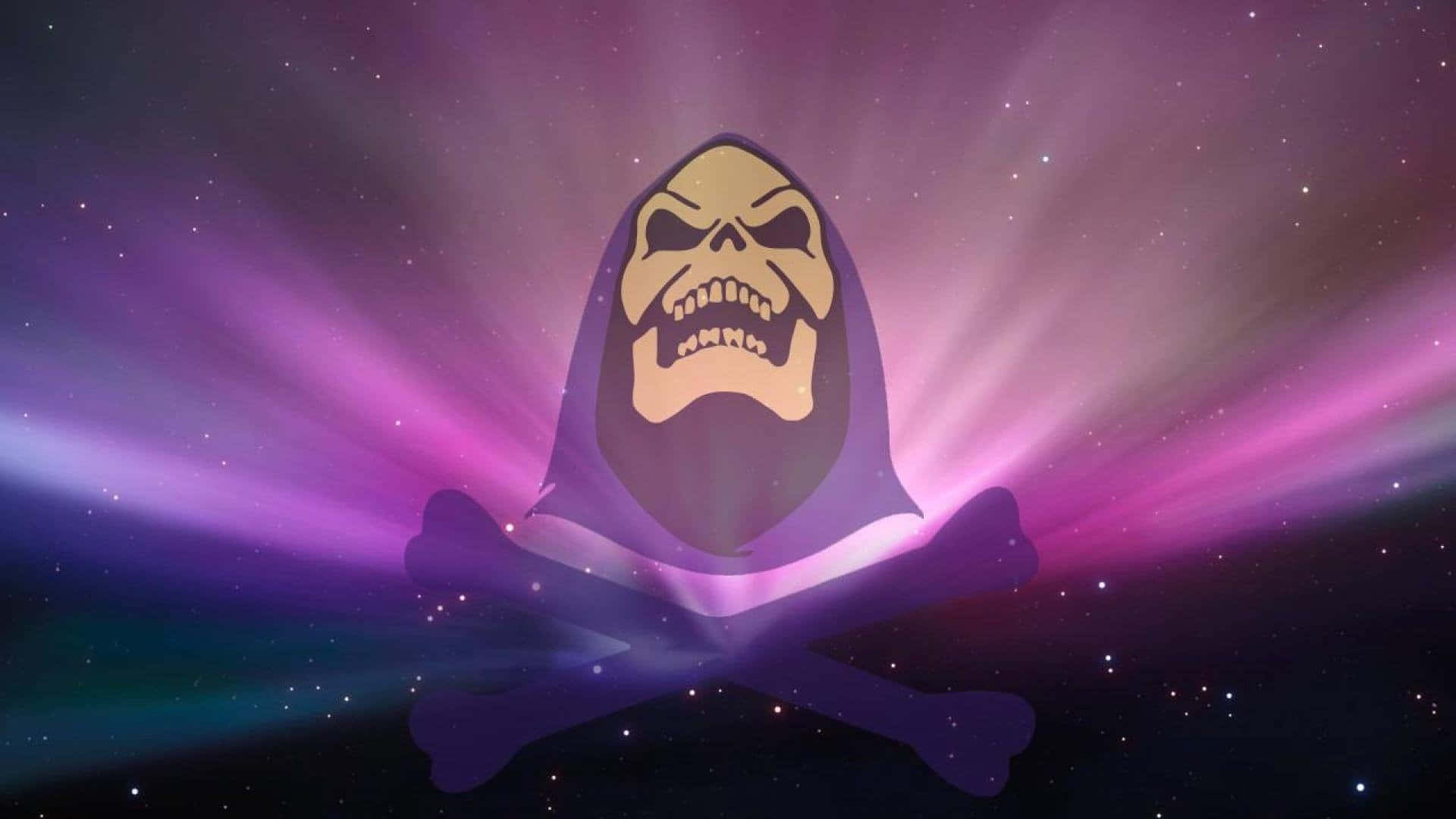Skeletor, hooded skull, skull and crossbones, Full HD Desktop Wallpaper