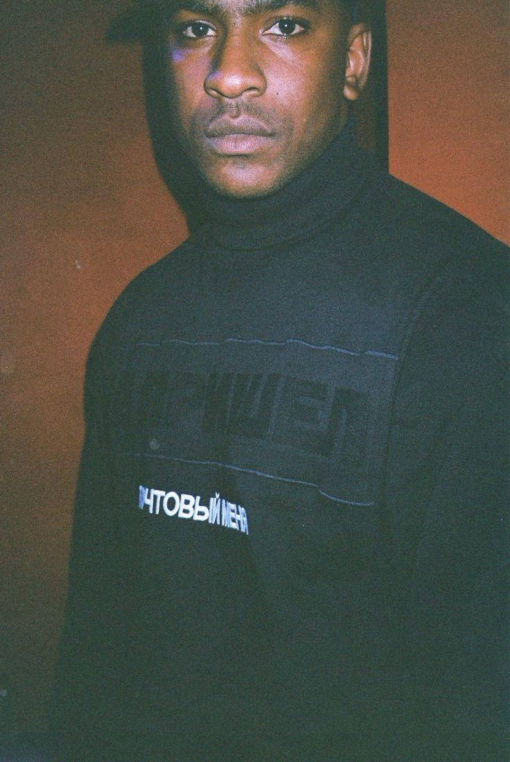Skepta, black turtleneck sweater, Cyrillic text, SD Phone Wallpaper