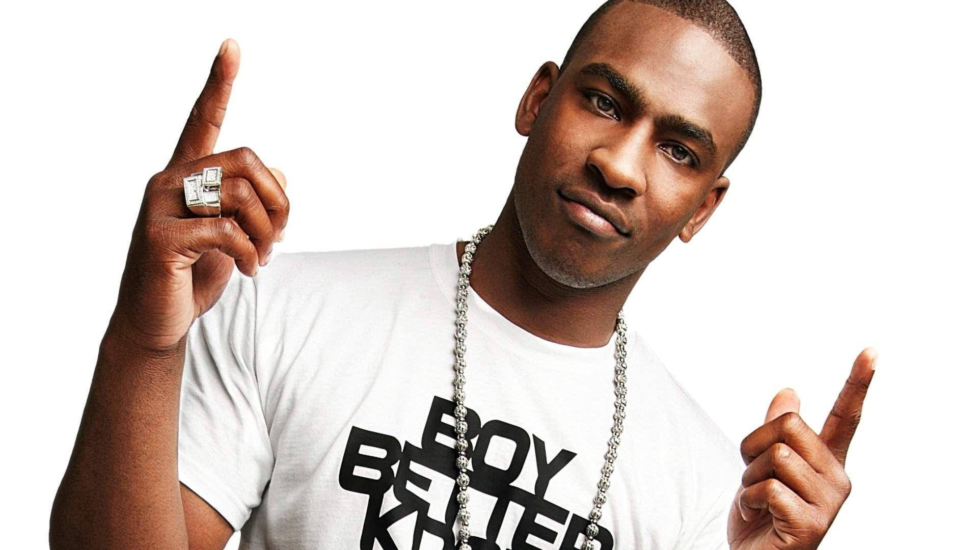 Skepta, white t-shirt, bold black text, Full HD Desktop Wallpaper