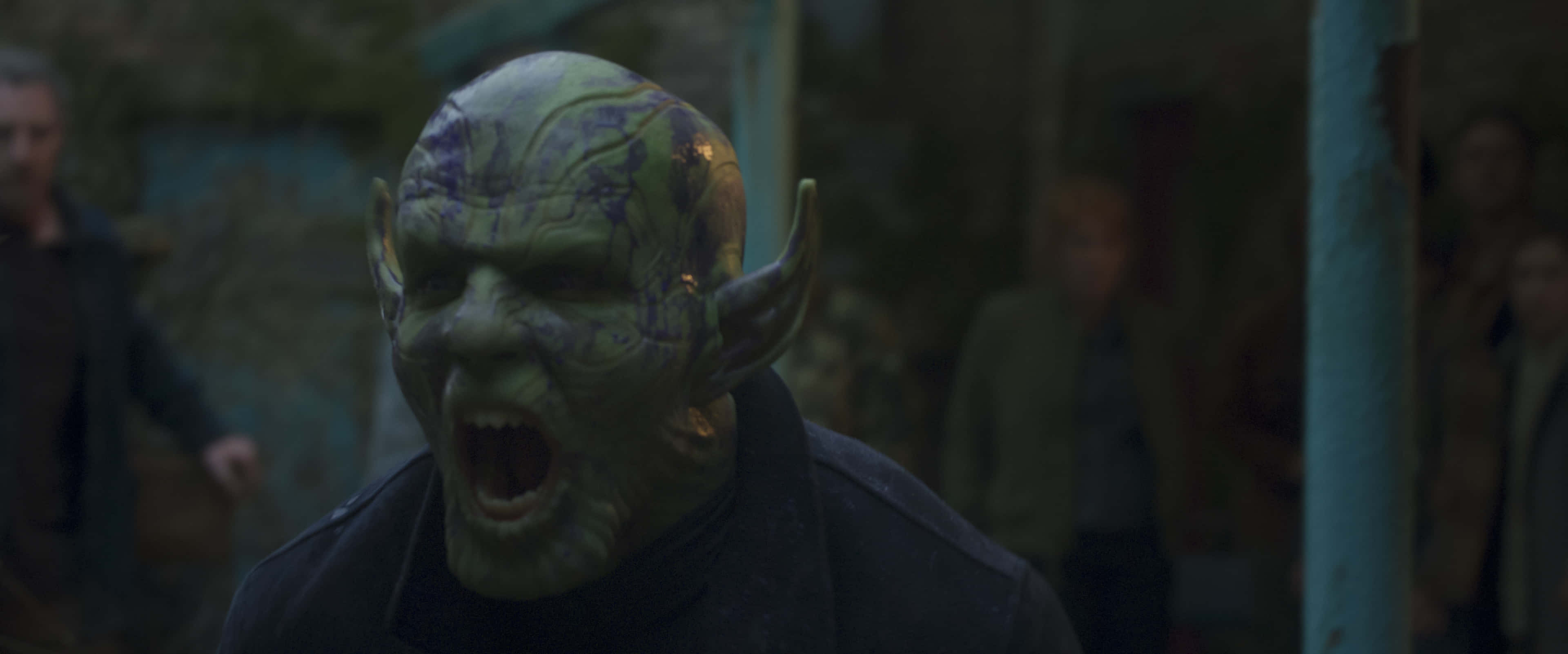 Skrulls, green-skinned alien, purple markings, 4K Desktop Wallpaper