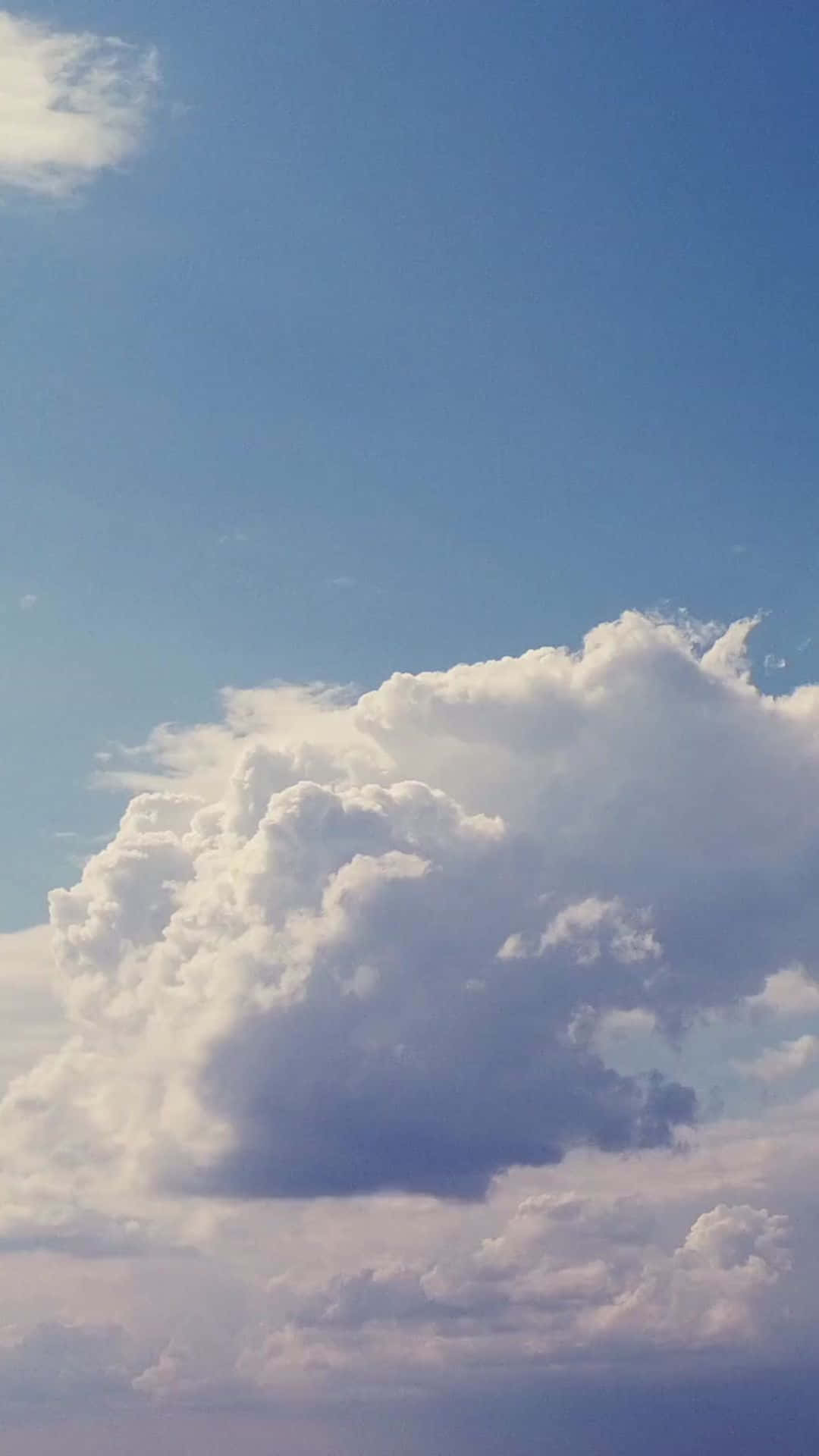 clouds, sky, clear blue sky, Full HD Phone Wallpaper