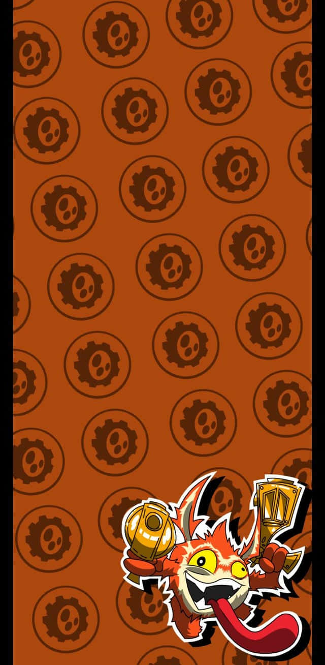 Skylanders, cartoon fox, golden trophies, HD Phone Wallpaper