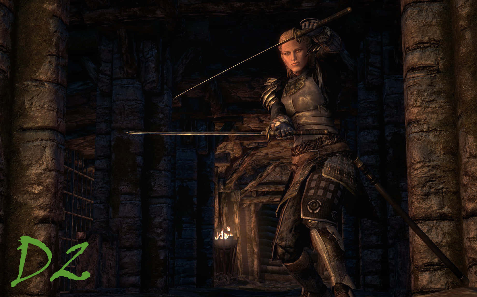 Skyrim Delphine, Delphine, Blade, HD Desktop Wallpaper
