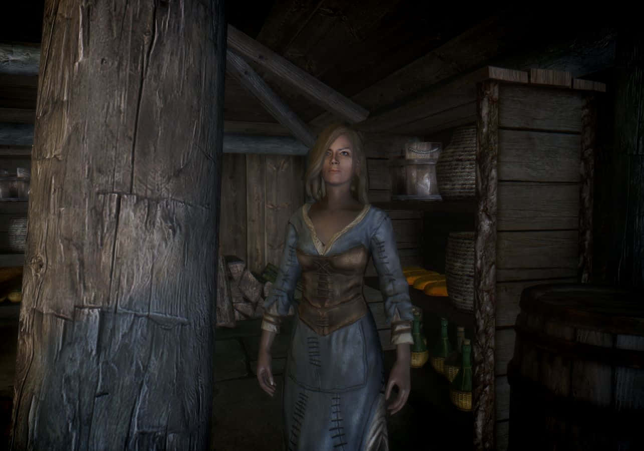 Skyrim Delphine, Delphine, Nordic, HD Desktop Wallpaper