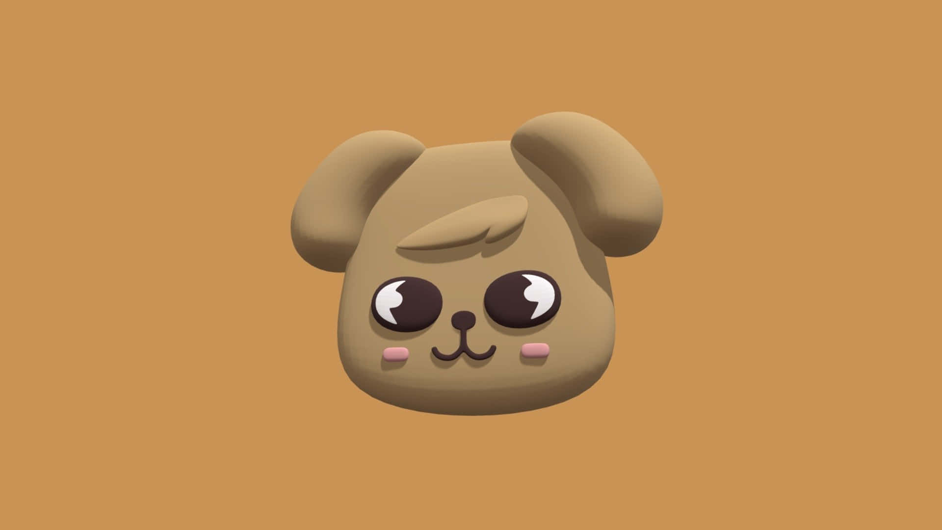 Skzoo, character, brown puppy, Full HD Desktop Wallpaper