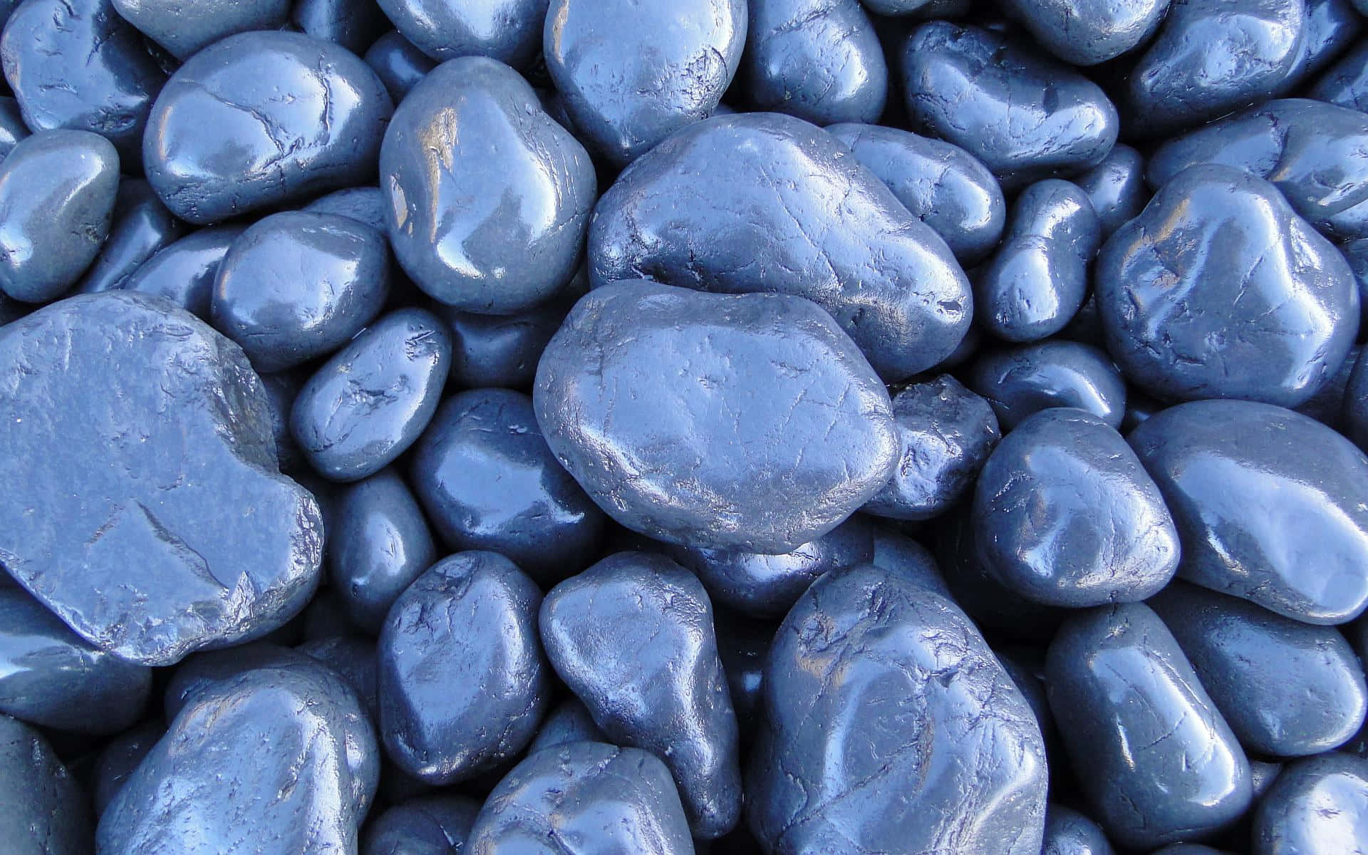 slate blue, blue-gray river rocks, moisture, Full HD Desktop Wallpaper