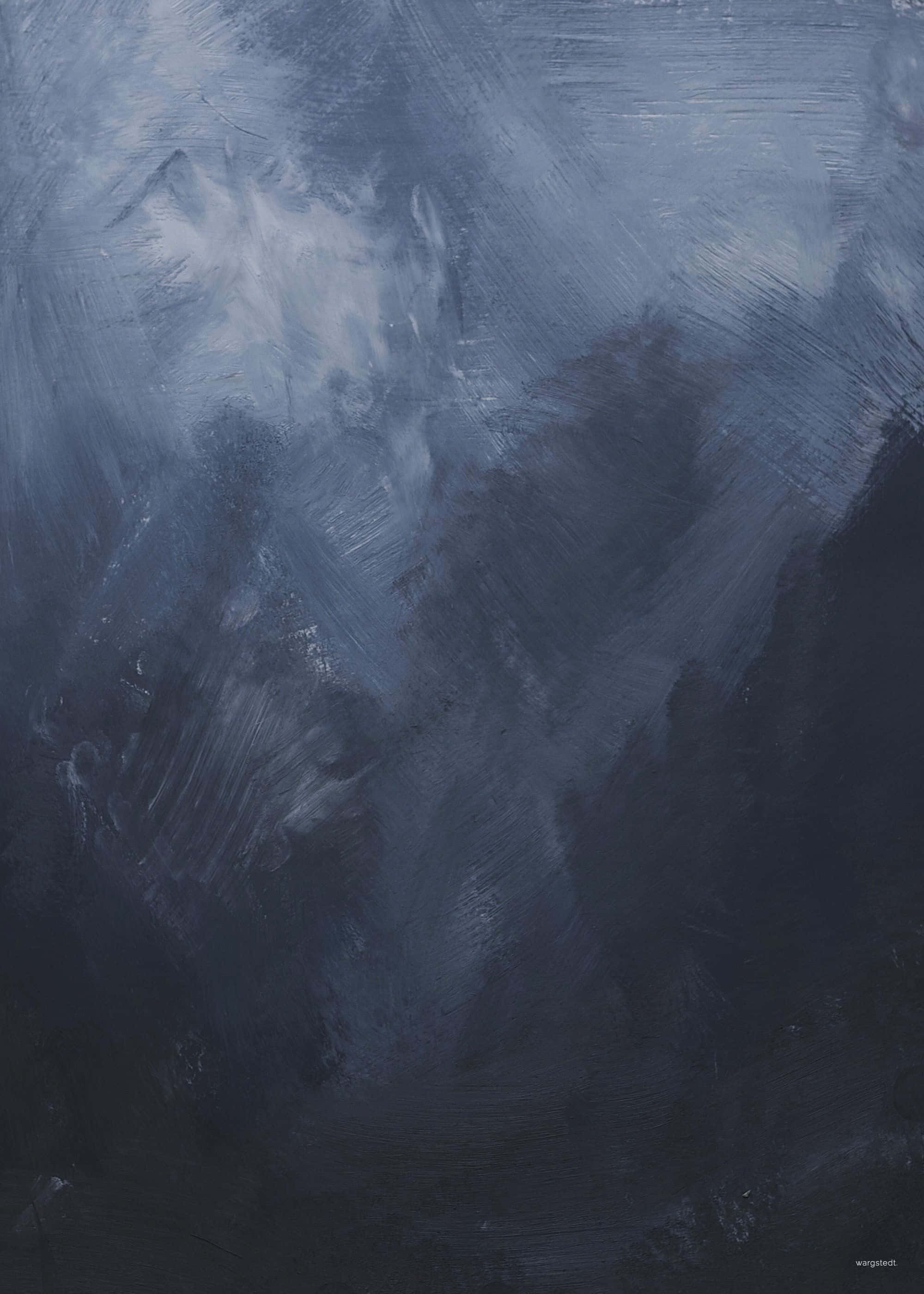 Slate Blue, 2000 x 2800, abstract oil painting, 2K Phone Wallpaper