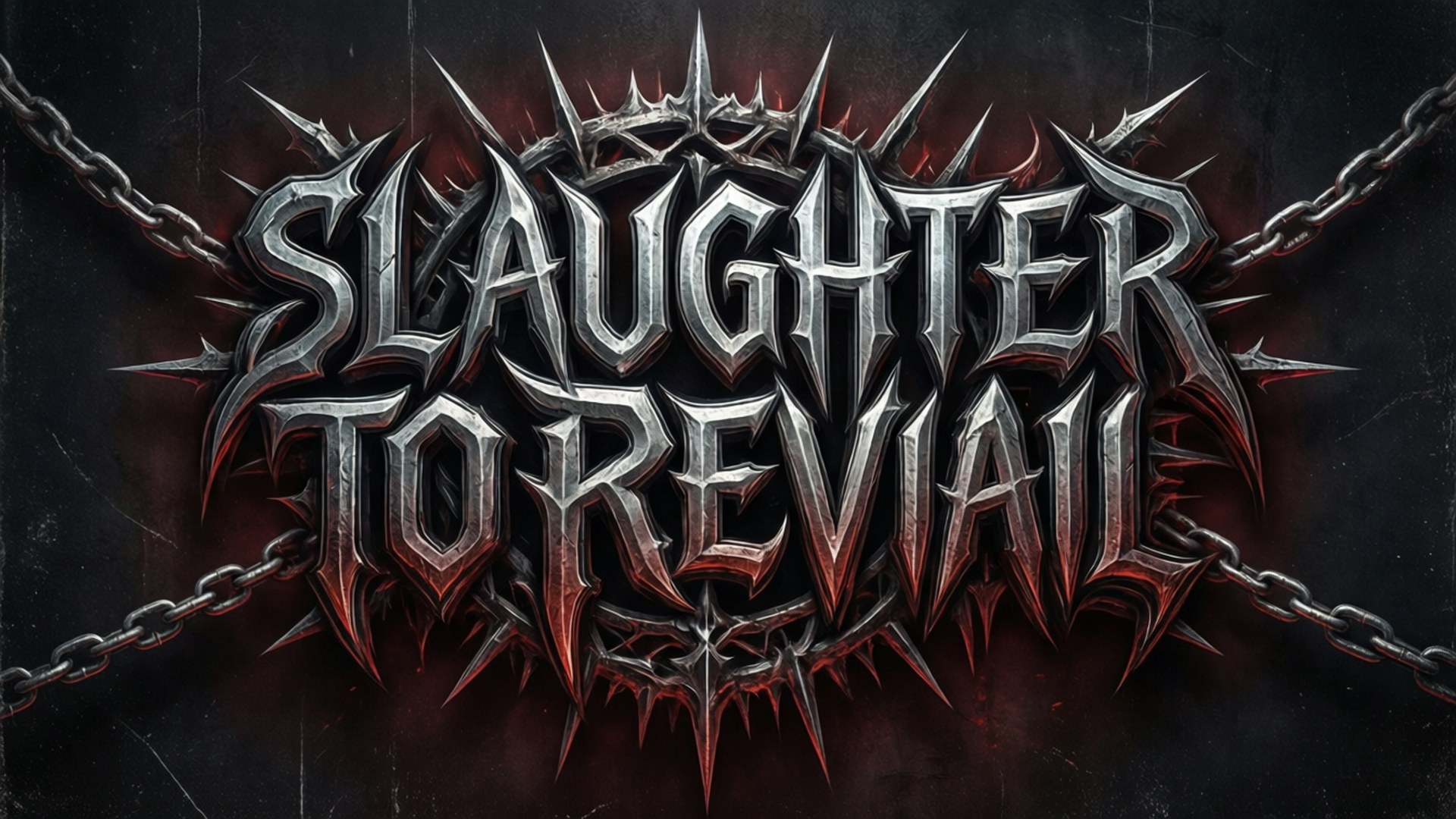 Slaughter To Prevail, logo, chains, Full HD Desktop Wallpaper