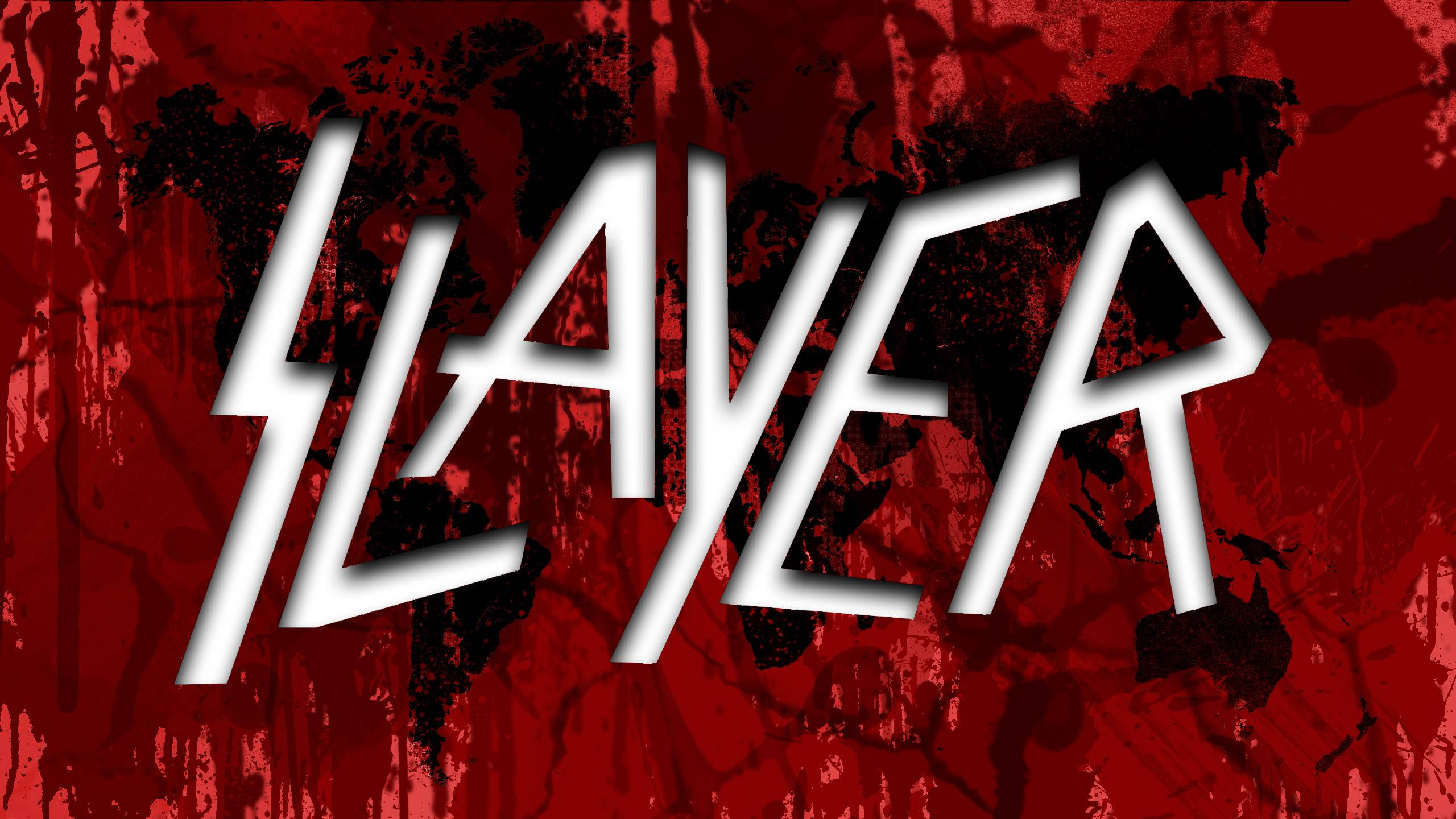 Red Slayer, SLAYER, red, 2K Desktop Wallpaper
