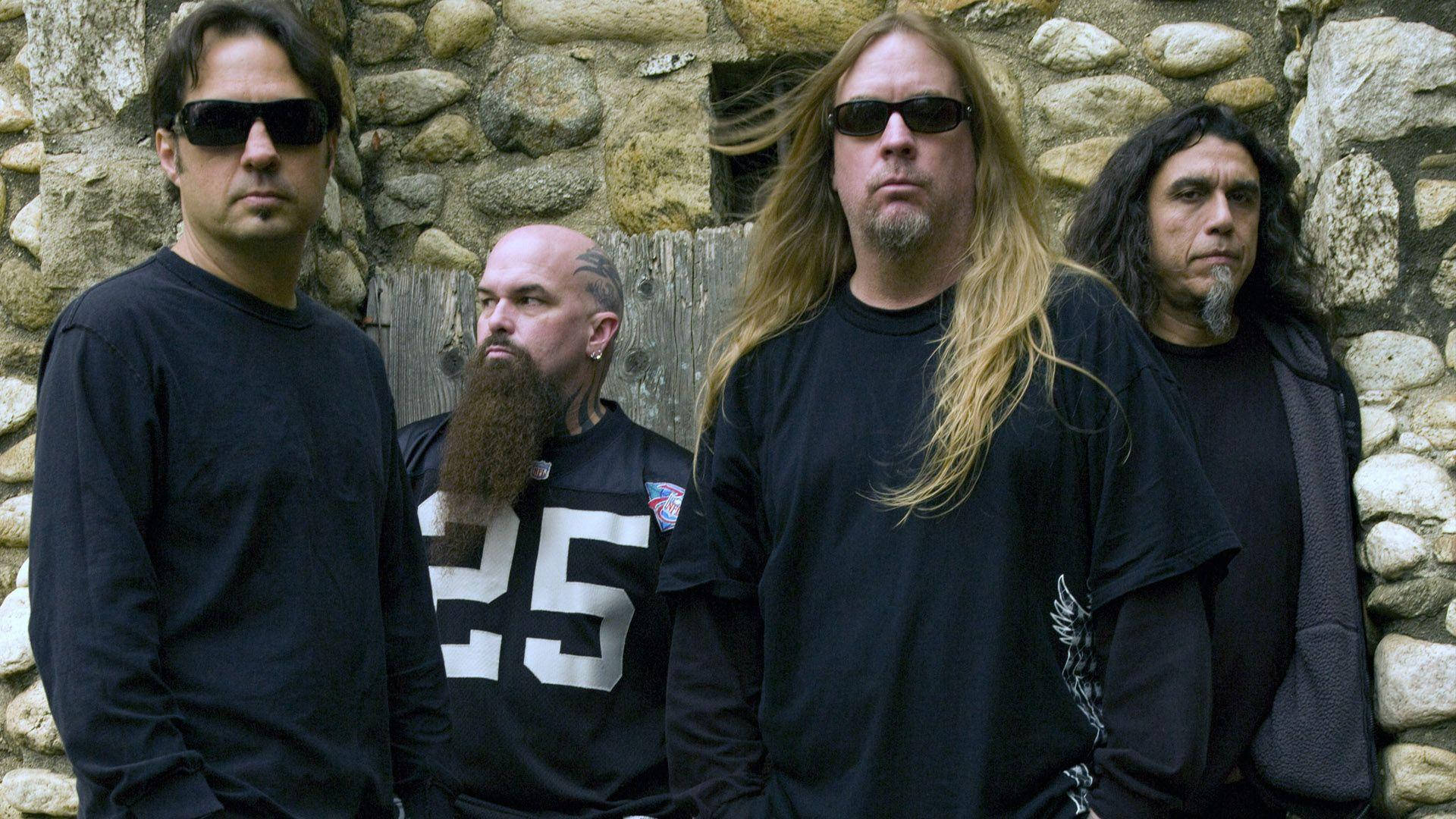 Slayer, long hair, sunglasses, Full HD Desktop Wallpaper