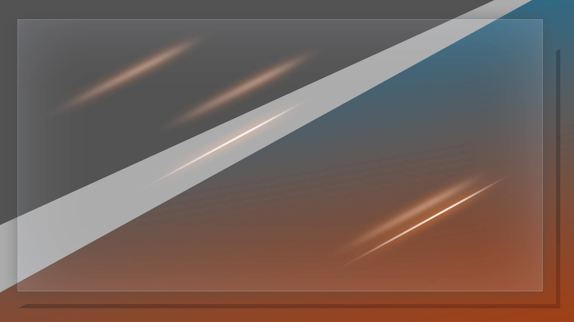Sleek Light, gray blue, warm orange, Full HD Desktop Wallpaper