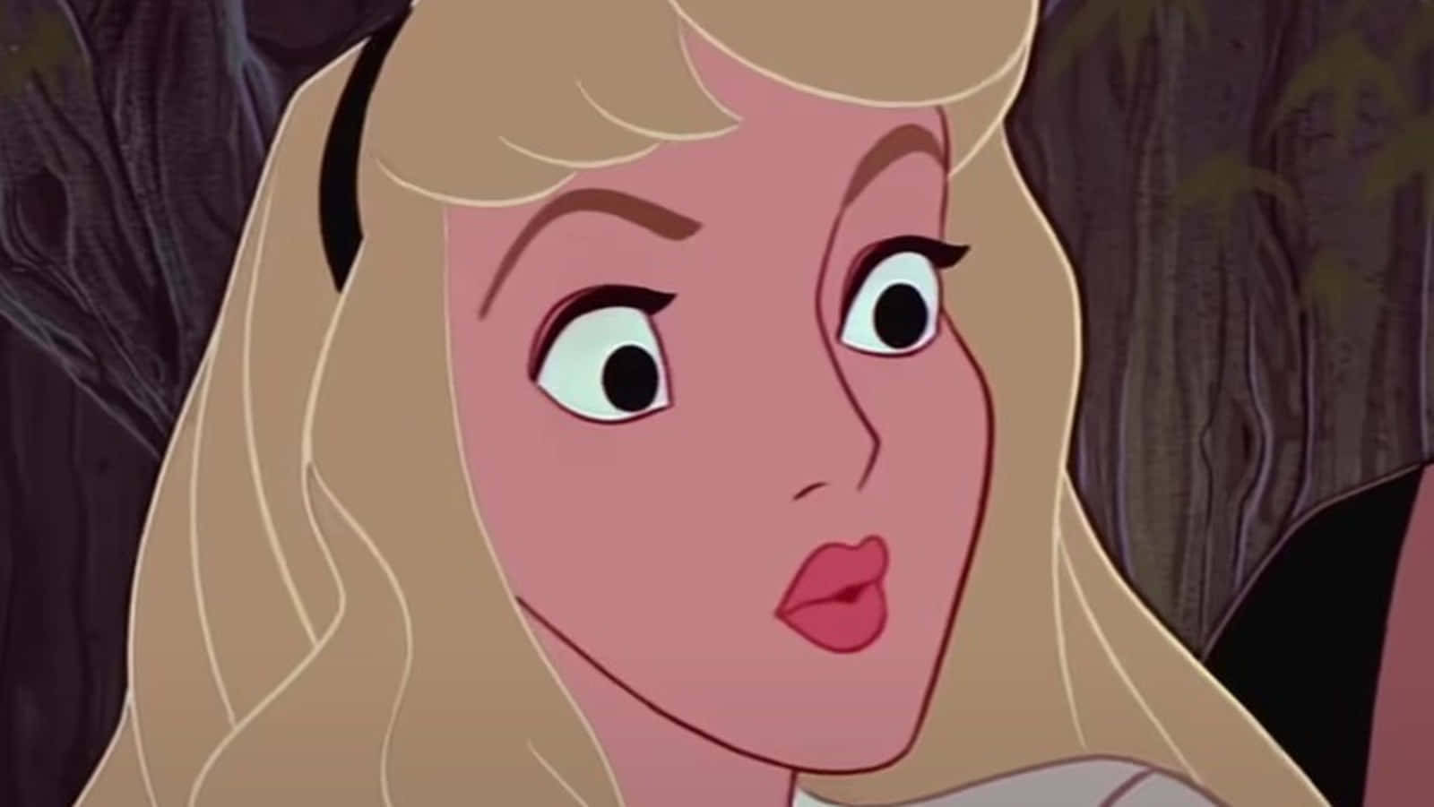 Sleeping Beauty, blonde animated princess, wide eyes, HD Desktop Wallpaper