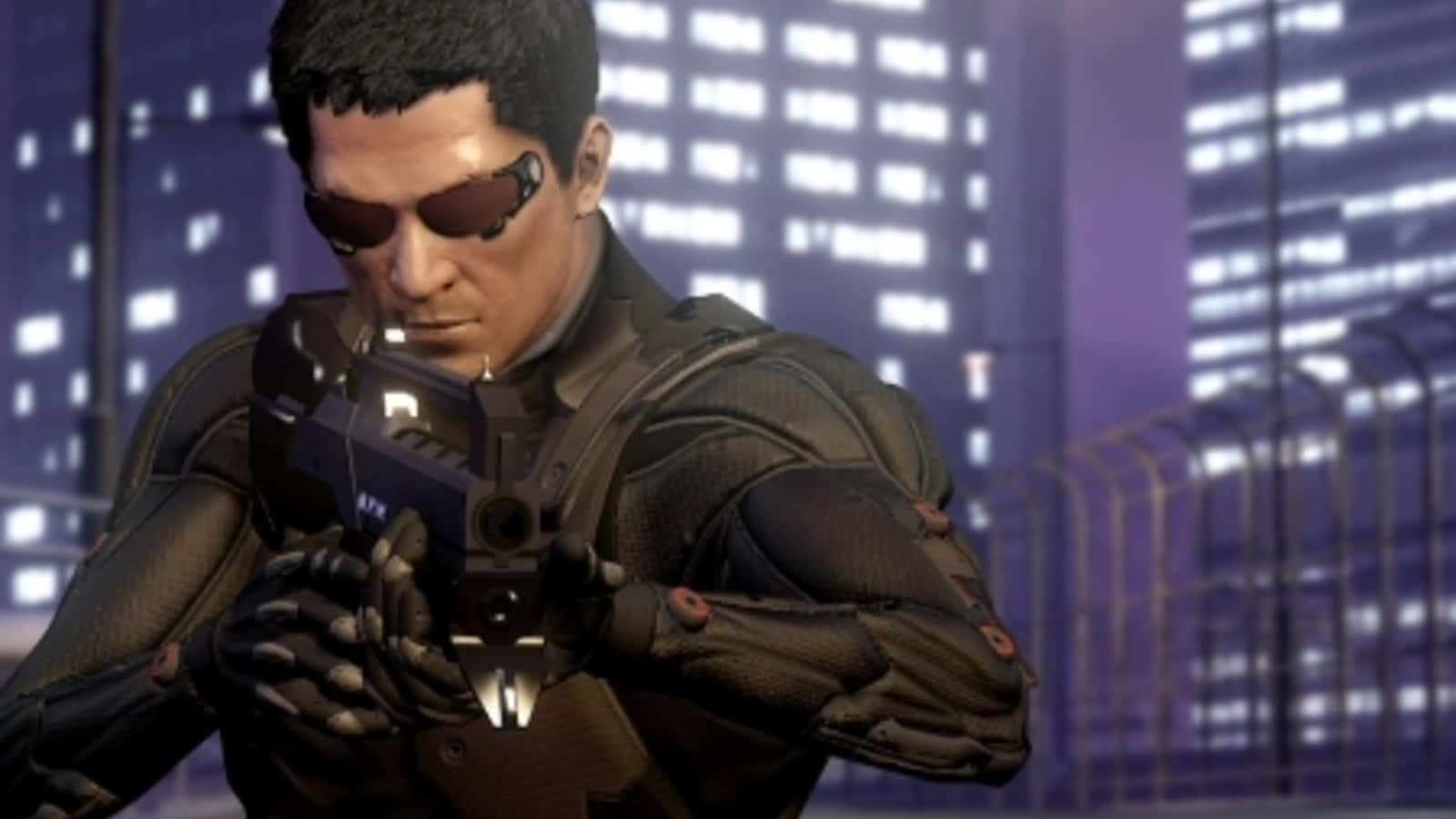Sleeping Dogs 2, cyberpunk soldier, dark tactical gear, HD Desktop Wallpaper