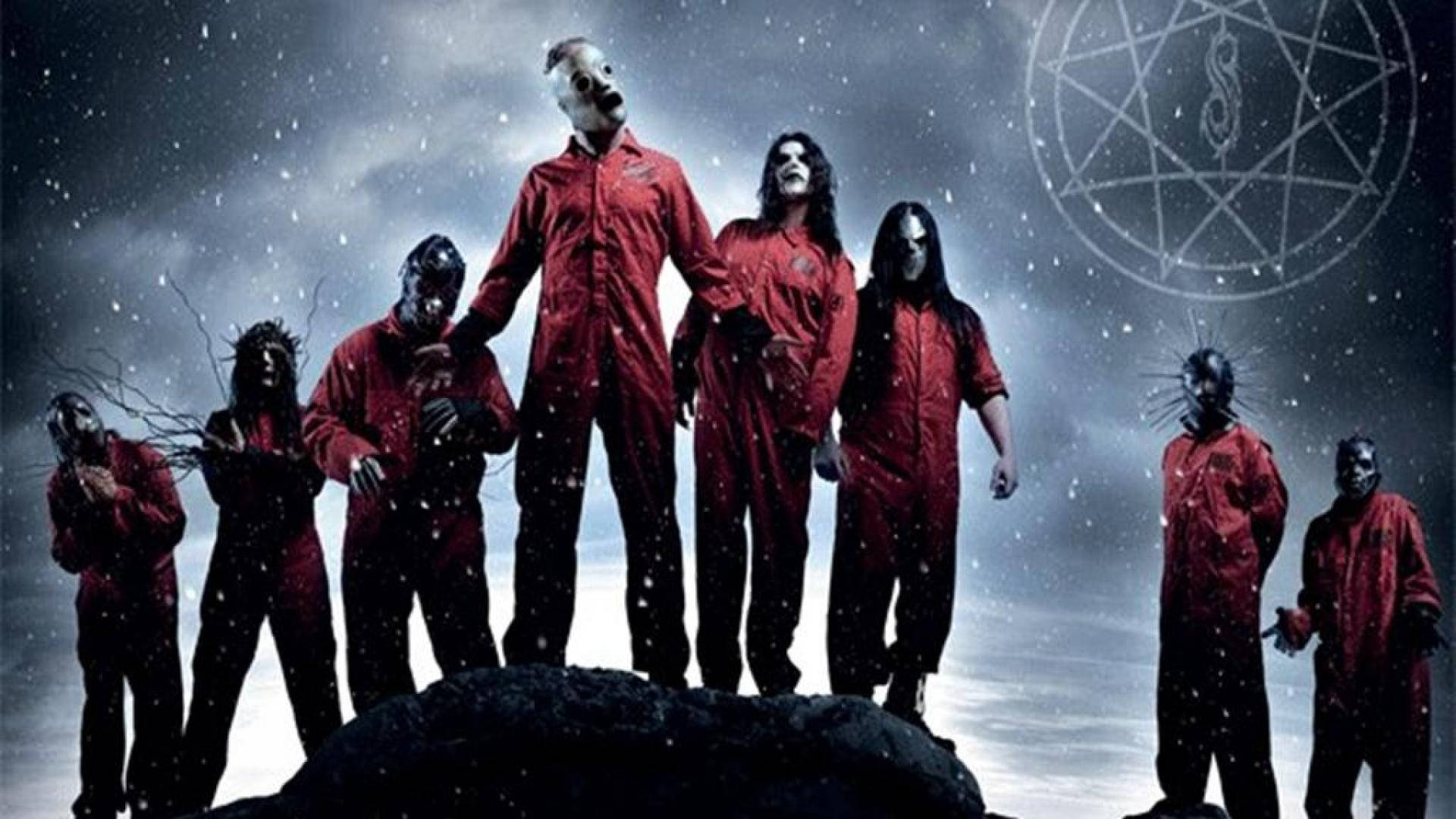 Slipknot, prisoner suit, red jumpsuits, Full HD Desktop Wallpaper