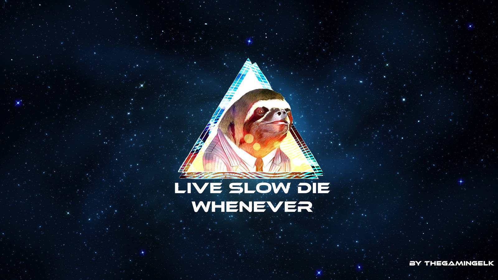 sloth, suit, party hat, HD Desktop Wallpaper