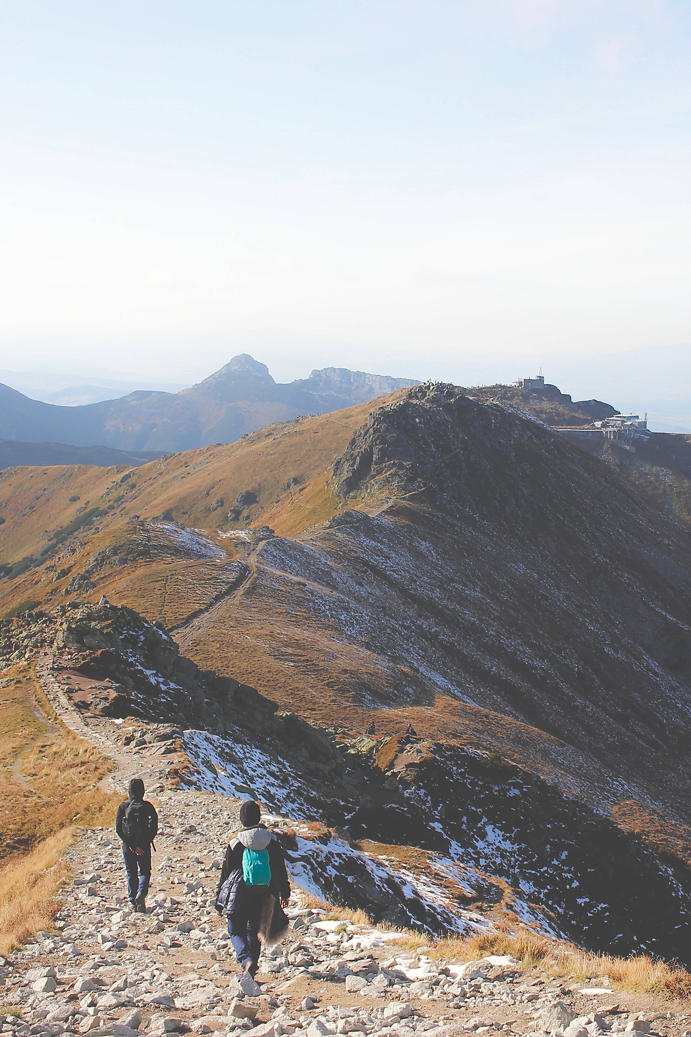 Slovakia, mountain peak, rugged mountain trail, 2K Phone Wallpaper