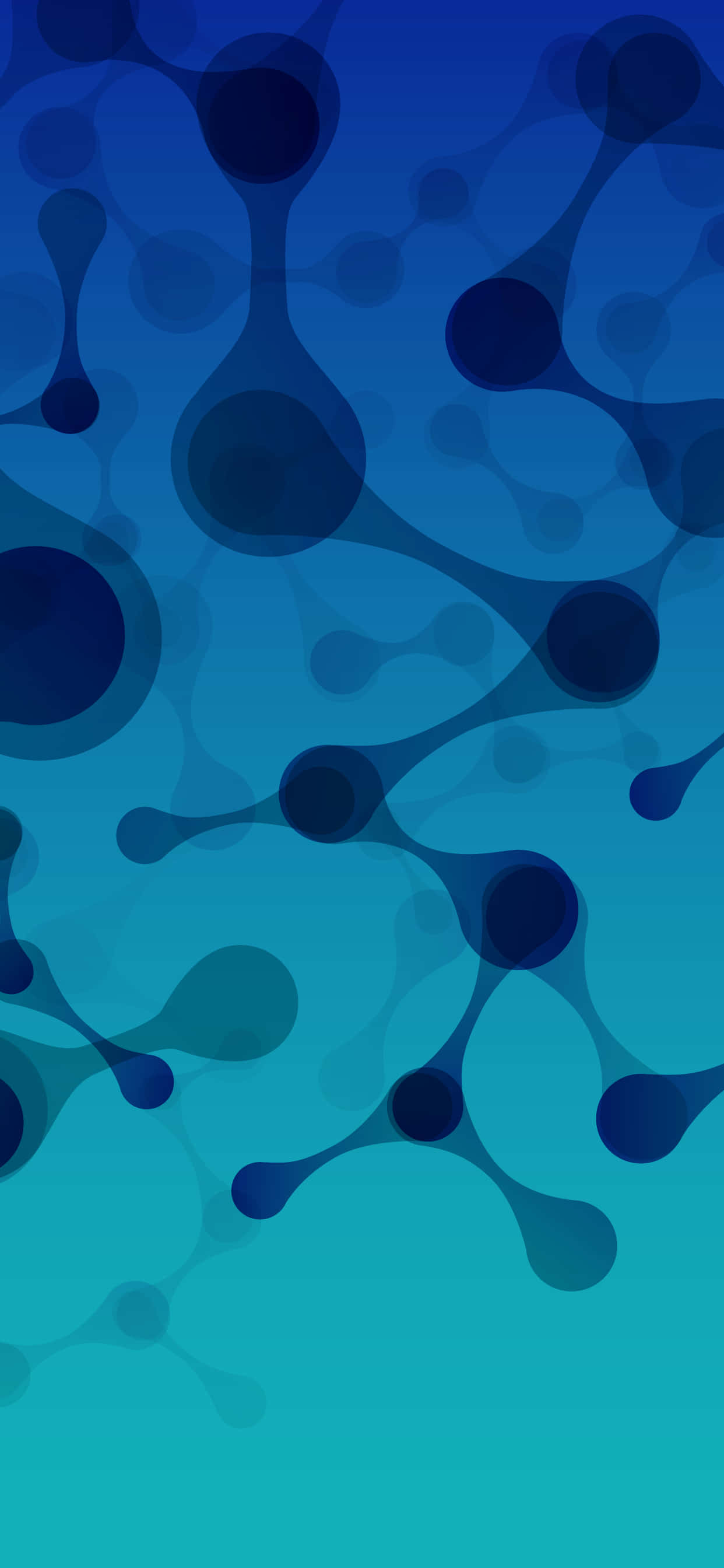 Small Phone, blue gradient, teal, 2K Phone Wallpaper