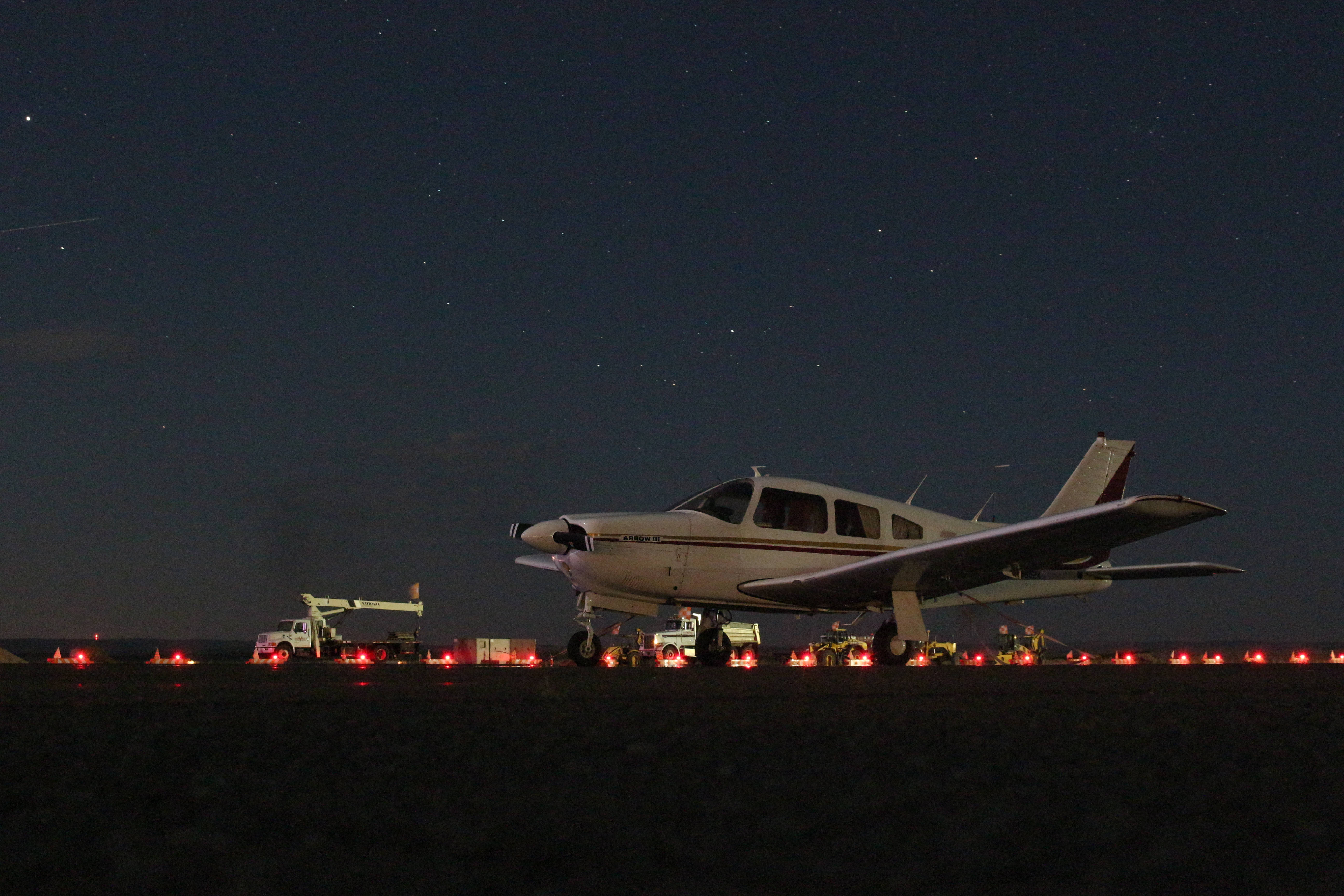 small plane, white airplane, runway, 5K Desktop Wallpaper