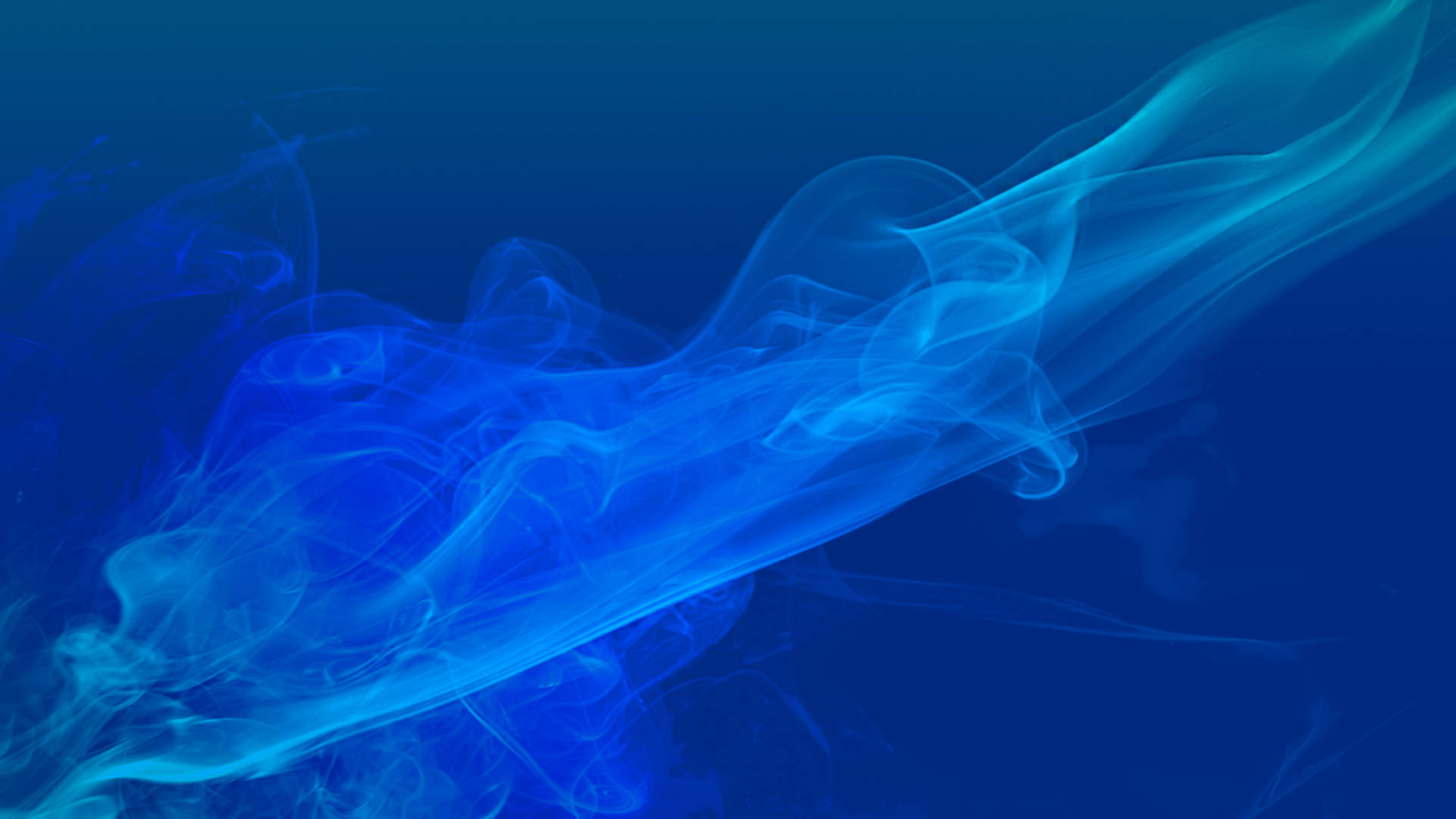 bright blue abstract smoke, deep gradient blue background, ethereal blue smoke, Full HD Desktop Wallpaper