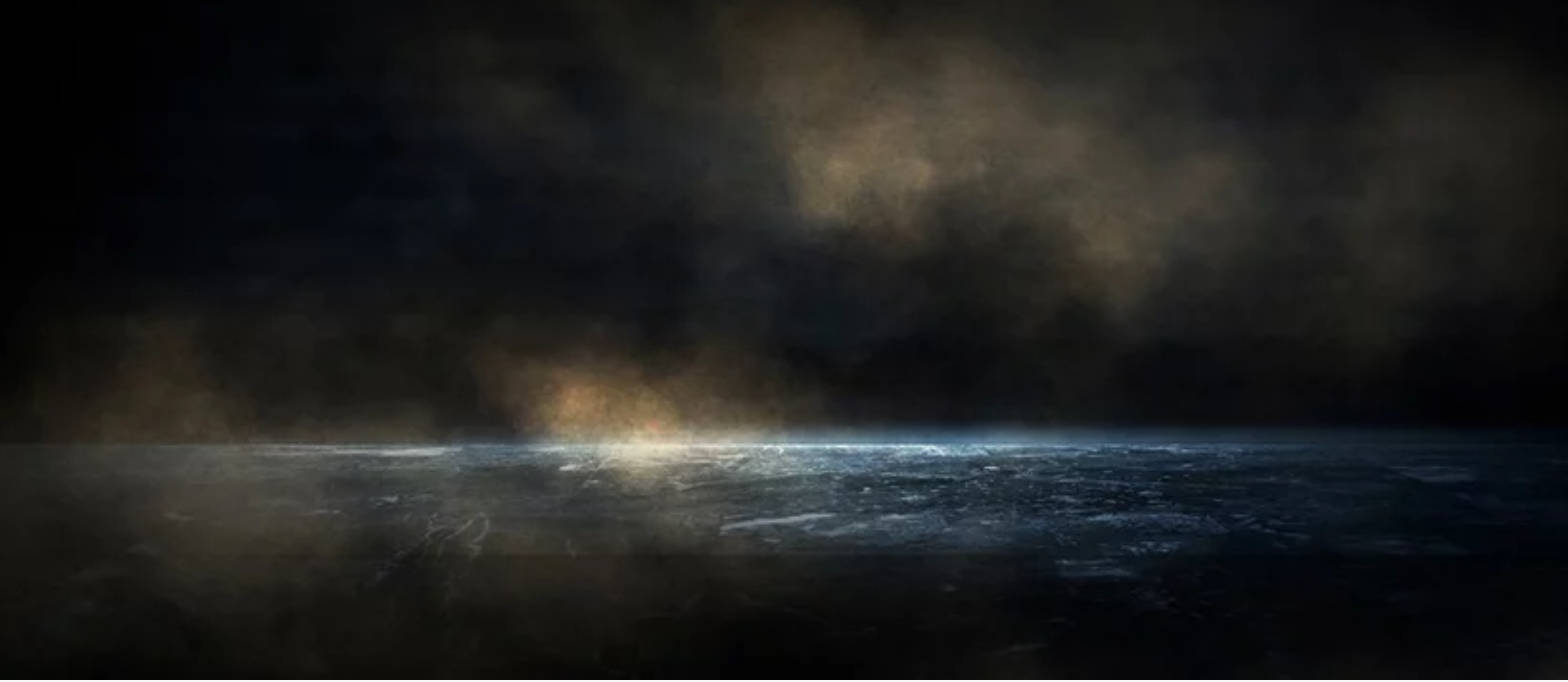 Smoke HD, dark stormy ocean, night, HD Desktop Wallpaper