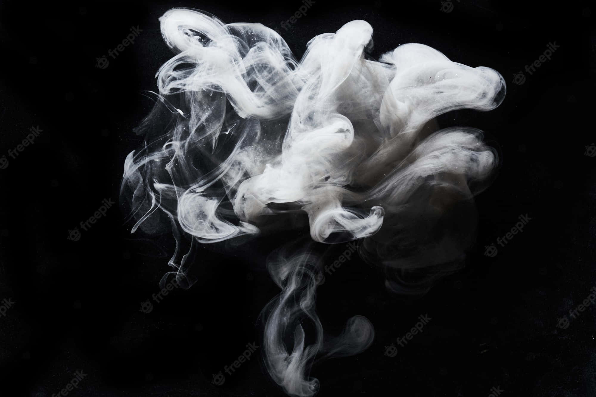 smoke tumblr, ethereal white smoke, deep black background, Full HD Desktop Wallpaper