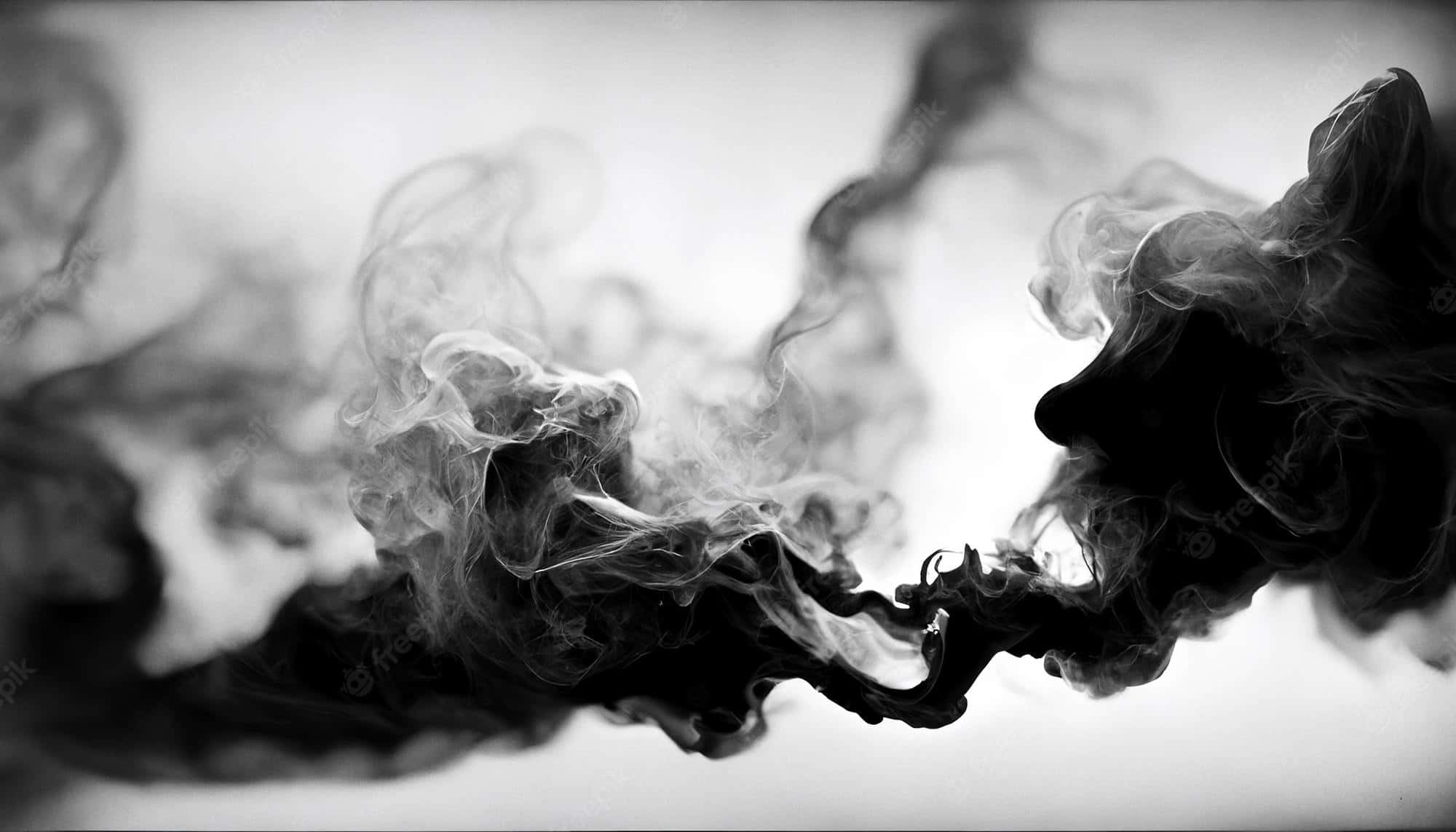 Smoke Tumblr, black and white smoke, ethereal, Full HD Desktop Wallpaper