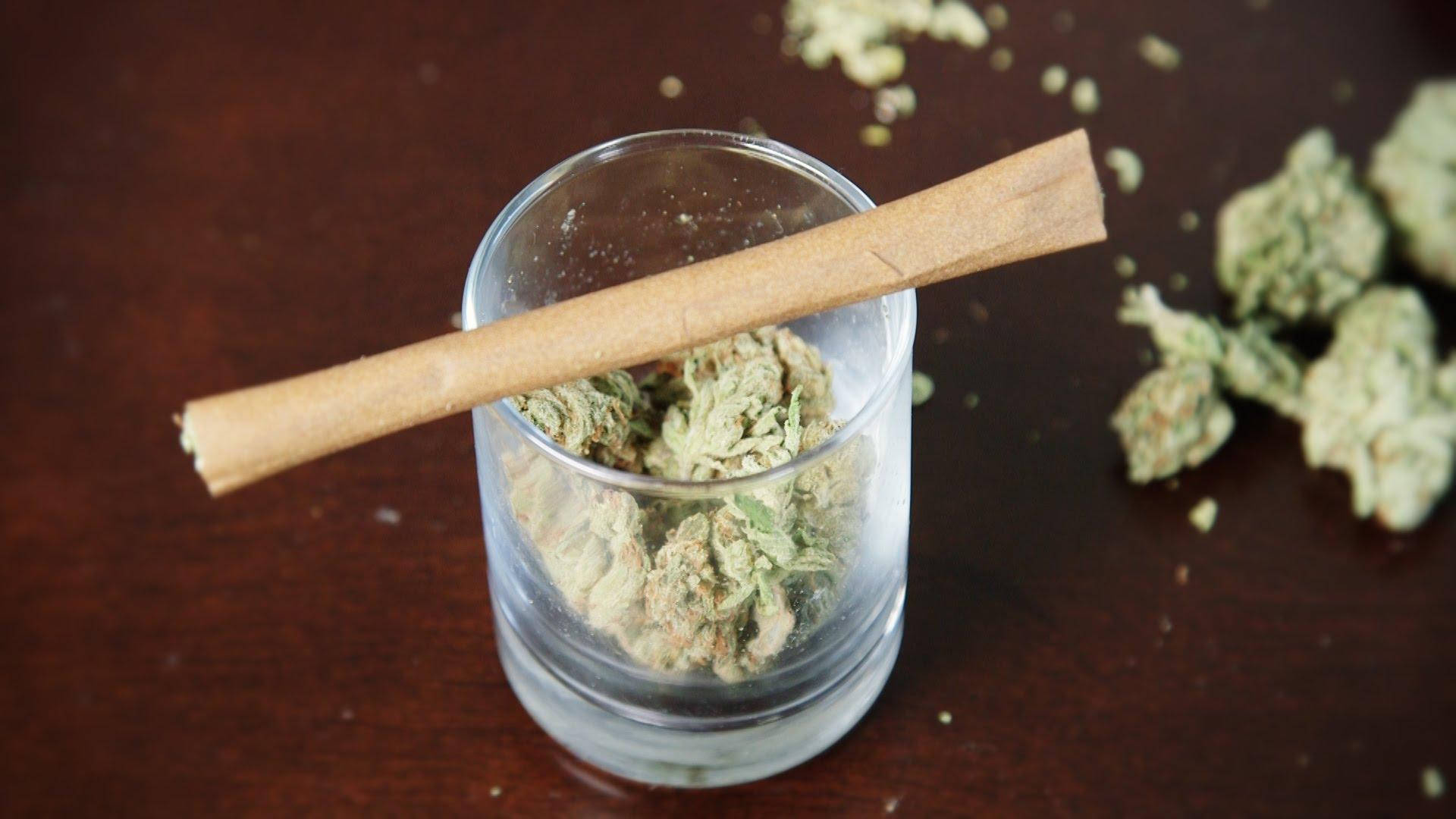 cannabis, blunt wrapper, shot glass, Full HD Desktop Wallpaper