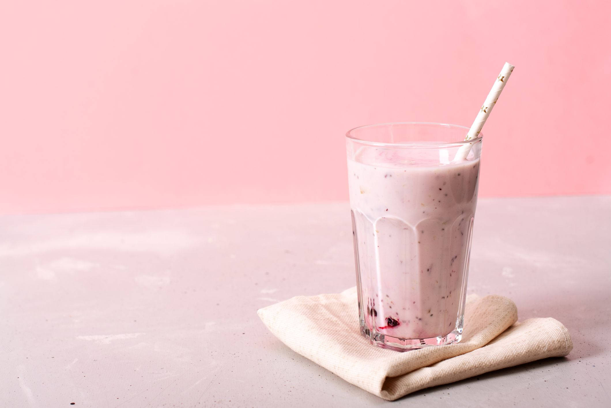 Smoothie, pastel pink shade, textured glass, Full HD Desktop Wallpaper