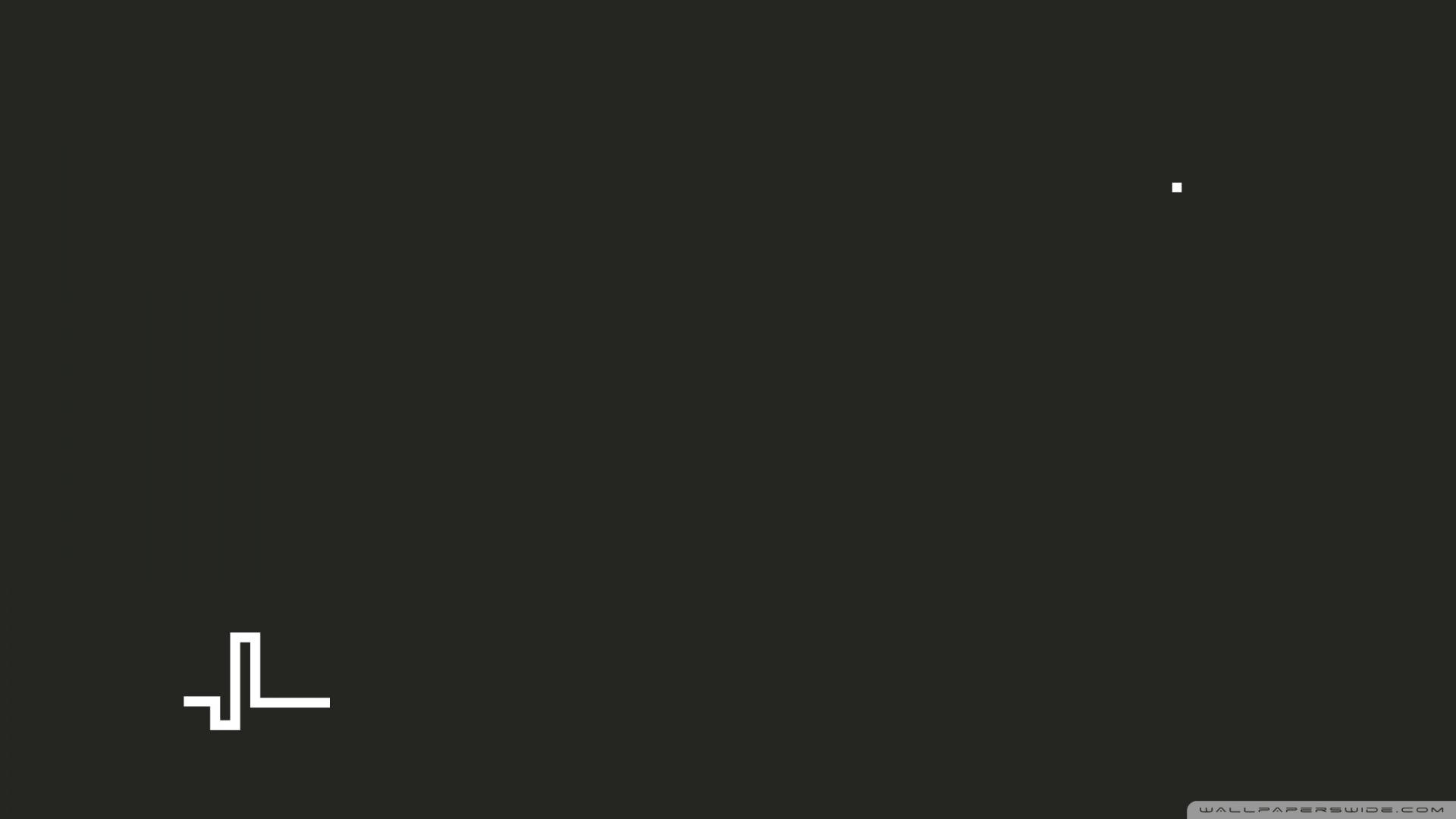 digital snake game, minimalist, dark gray background, Full HD Desktop Wallpaper