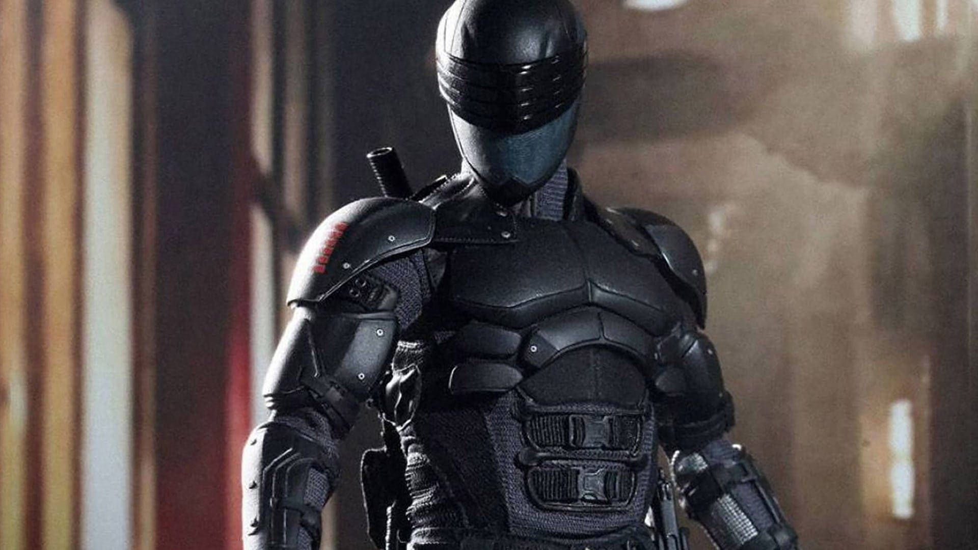 Snake Eyes, black-masked ninja warrior, tactical gear, Full HD Desktop Wallpaper