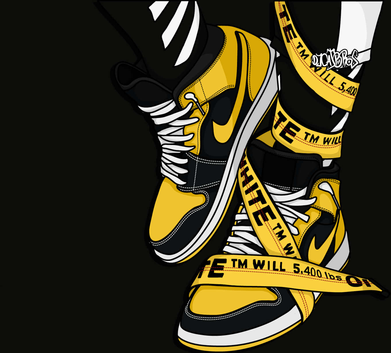 yellow jordan, caution tape, yellow, HD Desktop Wallpaper
