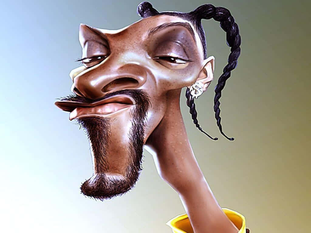Snoop Dogg, braided hair, goatee, SD Desktop Wallpaper