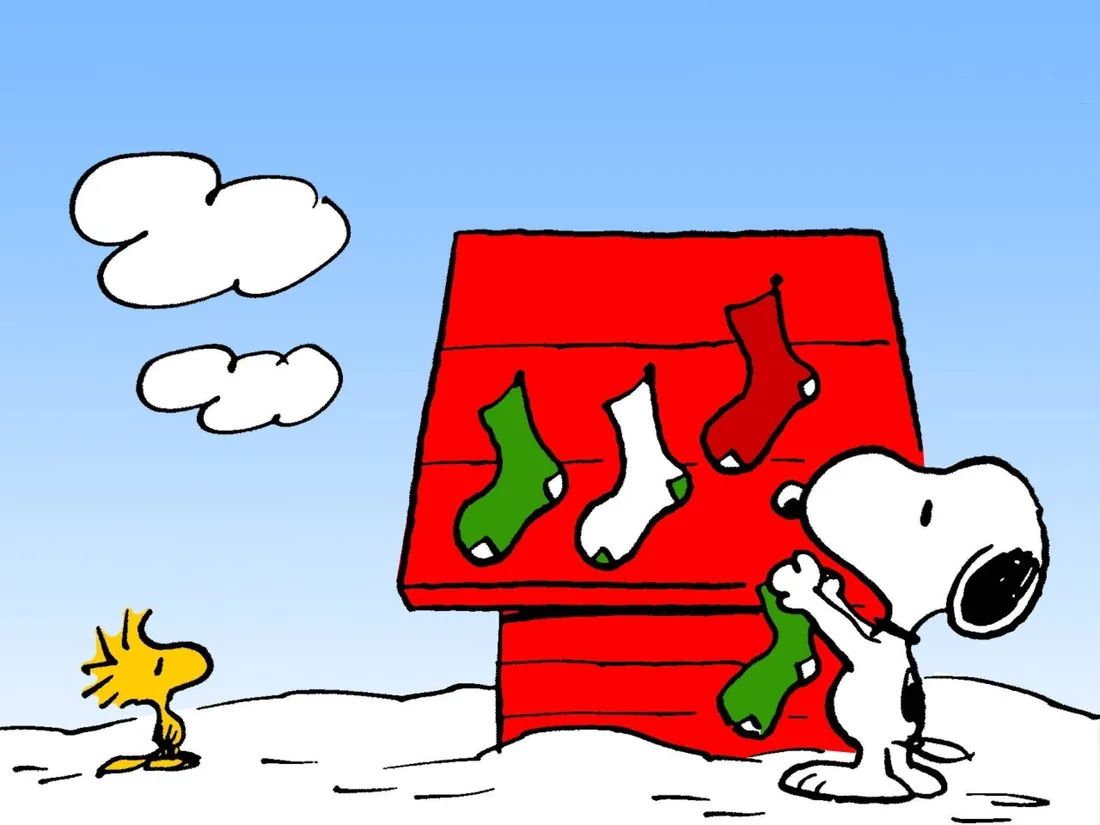 Snoopy Christmas iPhone