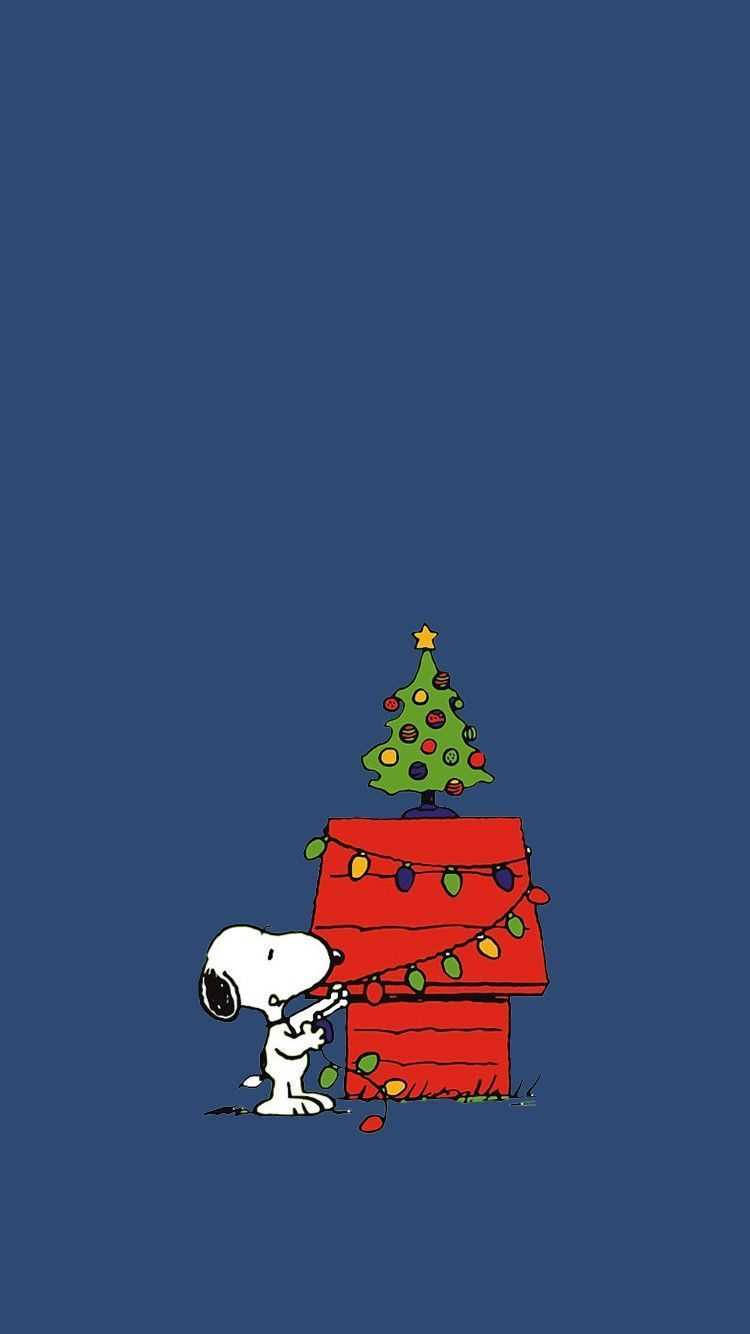 Snoopy, red doghouse, colorful lights, HD Phone Wallpaper